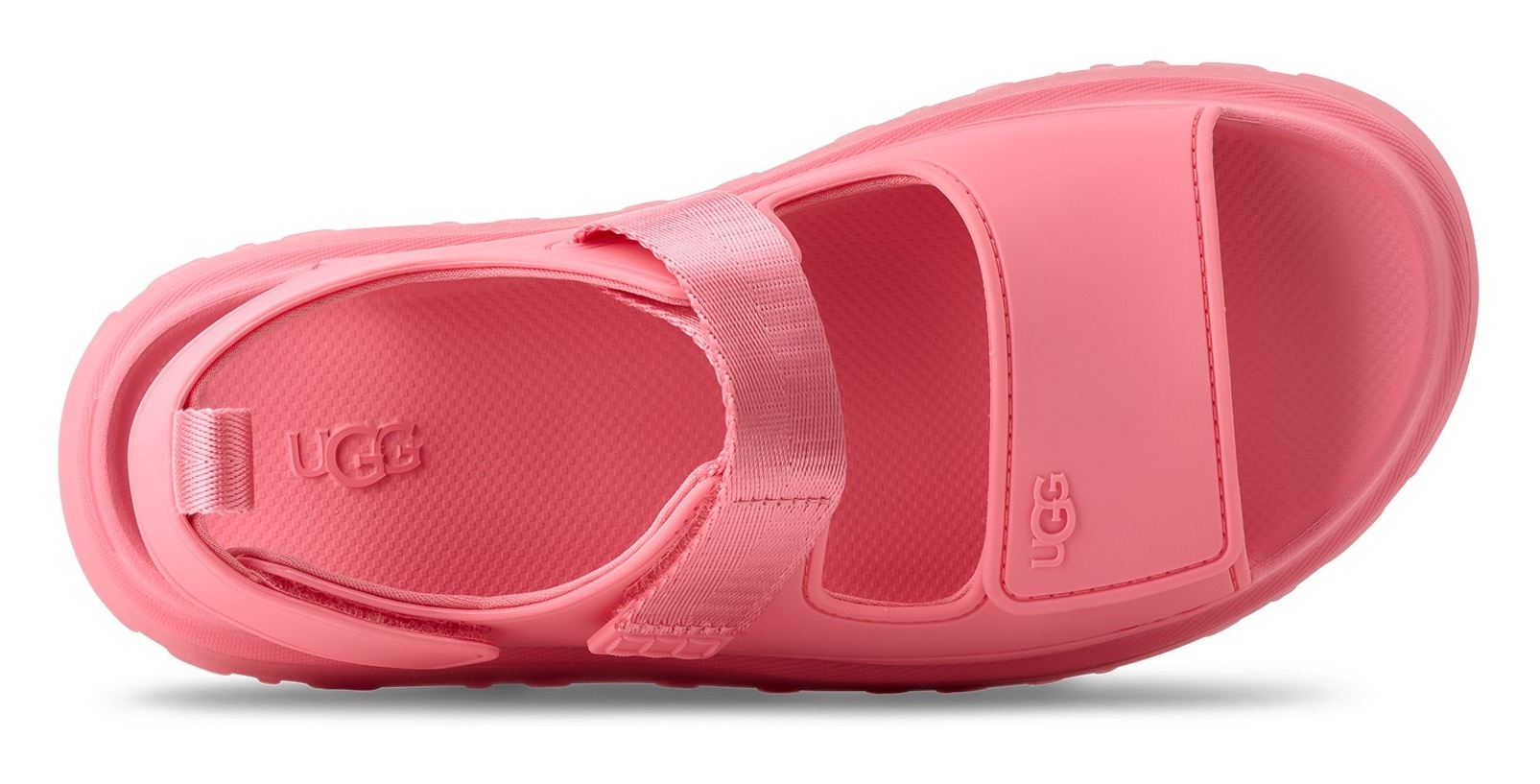 UGG Plateausandale »GOLDENGLOW«, Sommerschuh, Strandschuh, Plateausandale mit Klettverschlüsse