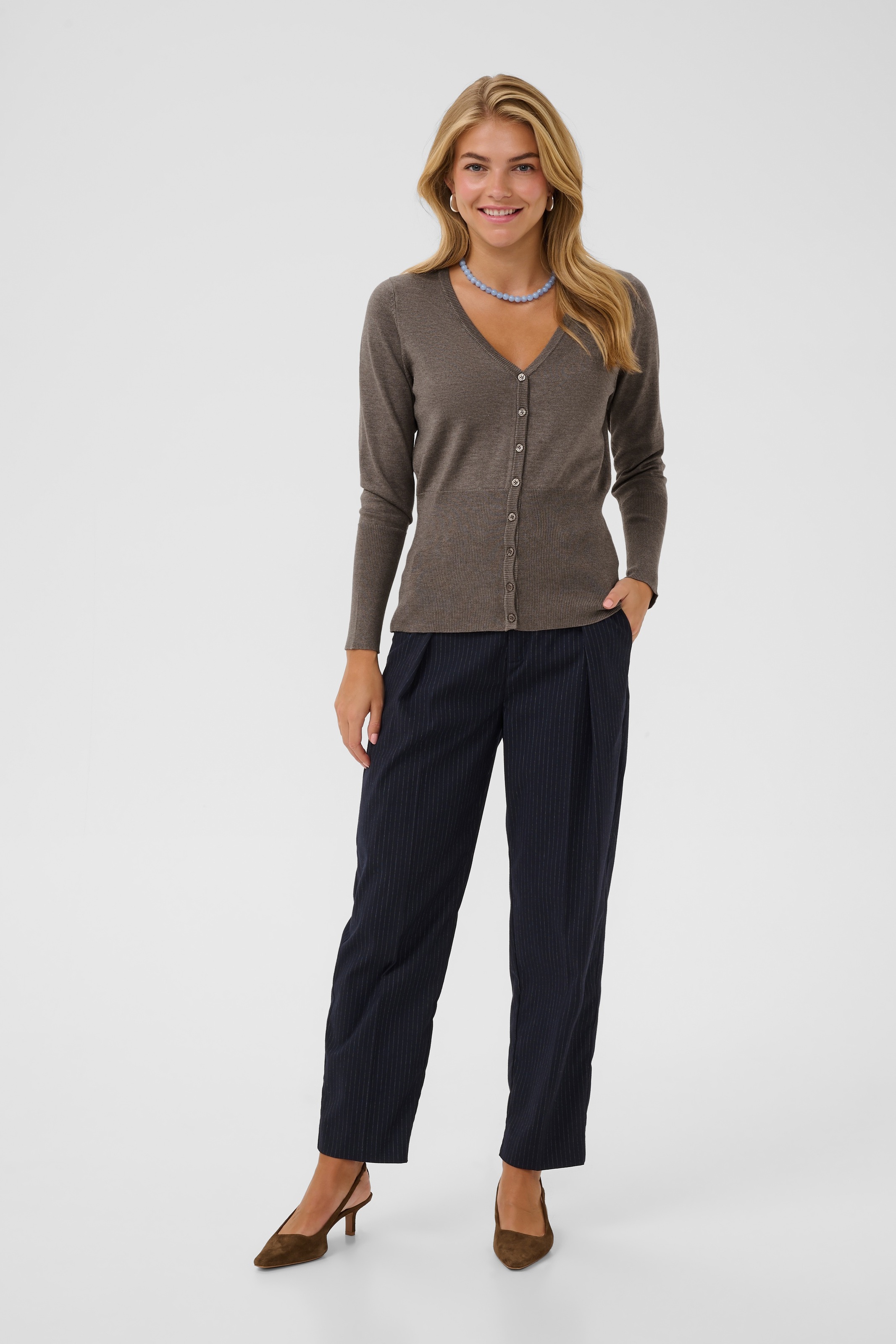 Saint Tropez Strickjacke »MilaSZ Slim Cardigan« Viskosemischung, Fitted