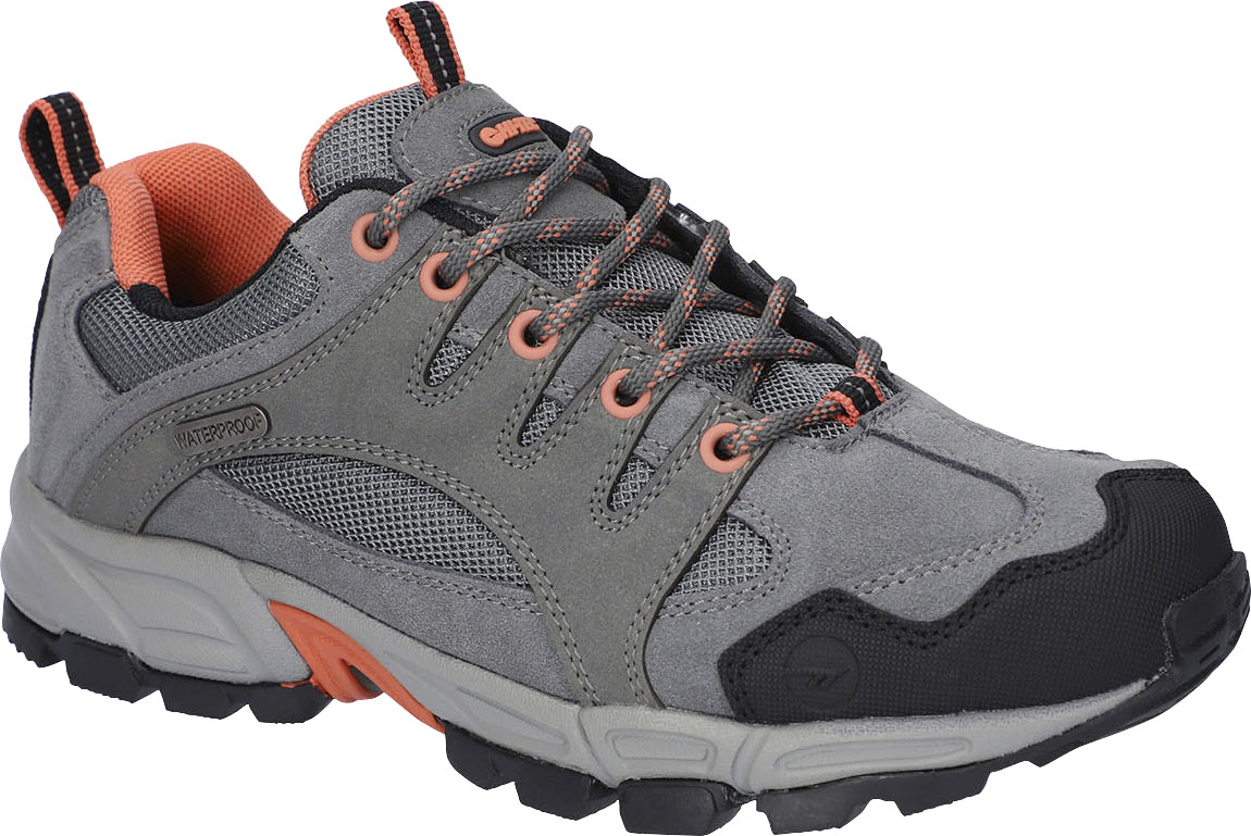 Outdoorschuh »Hi-Tec Auckland Lite WP Woman«, hellgrau/koralle