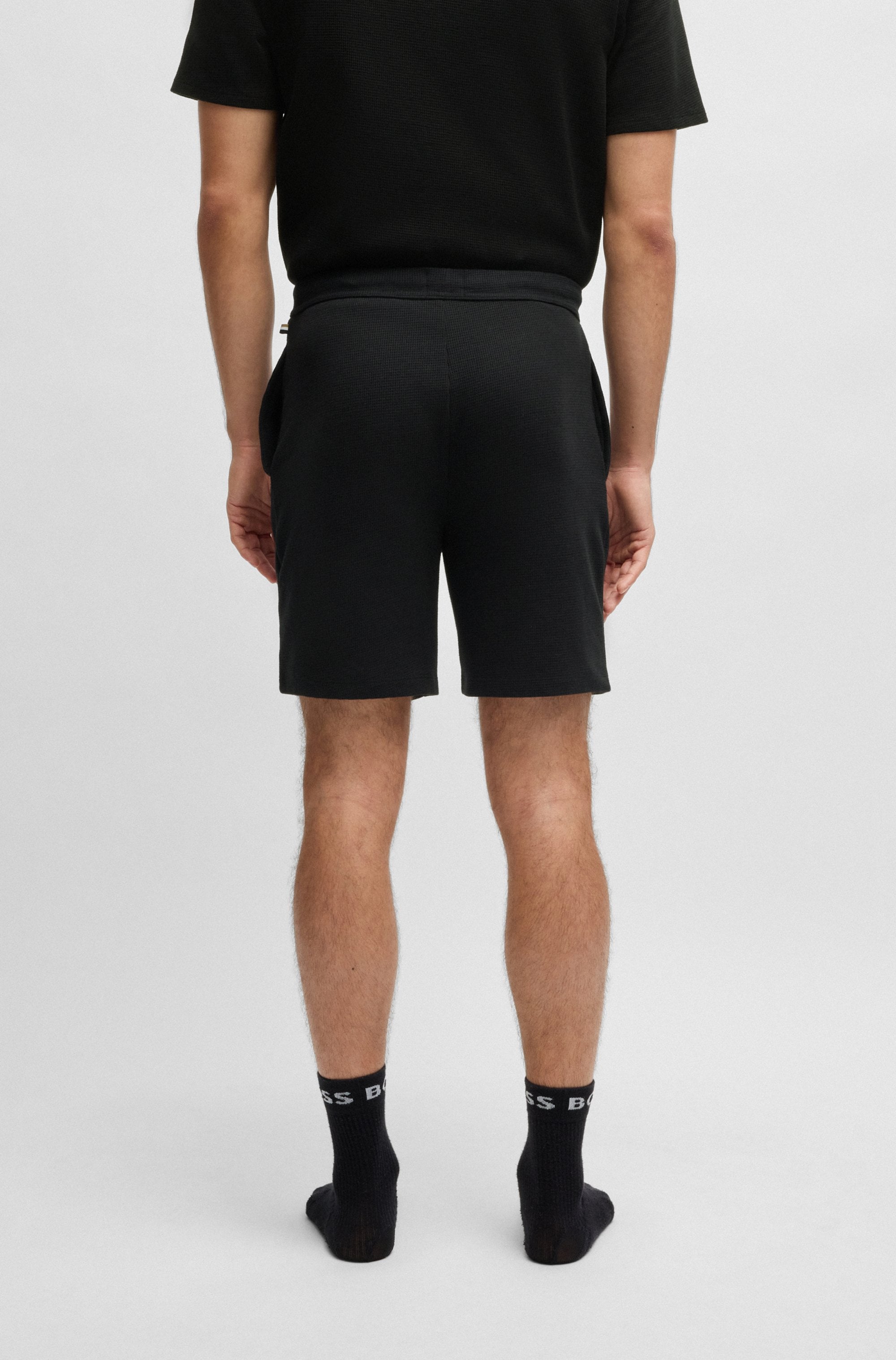 BOSS Pyjamashorts »Waffle Shorts«