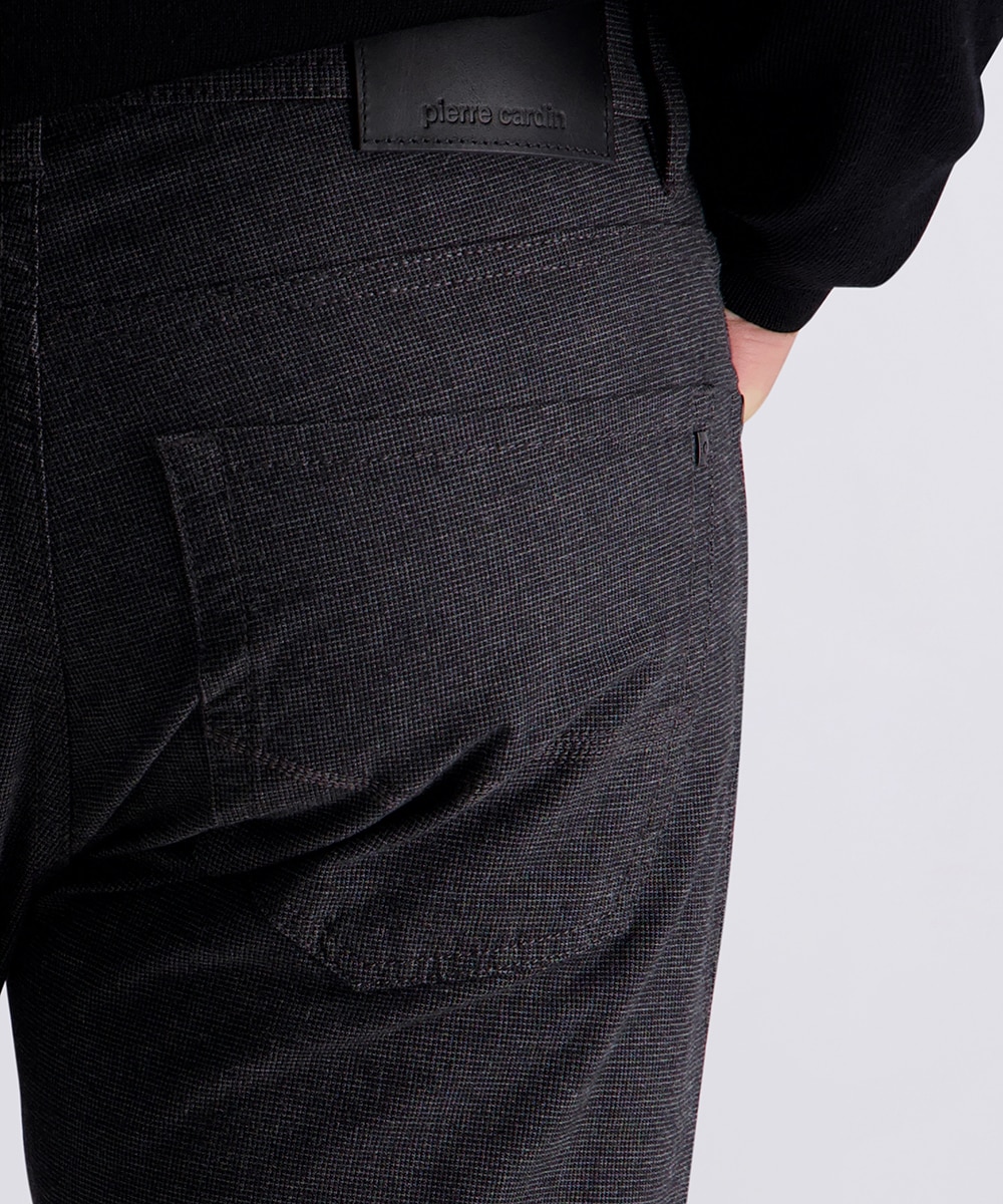 Pierre Cardin 5-Pocket-Hose »PC-Lyon«, fein gemusterst