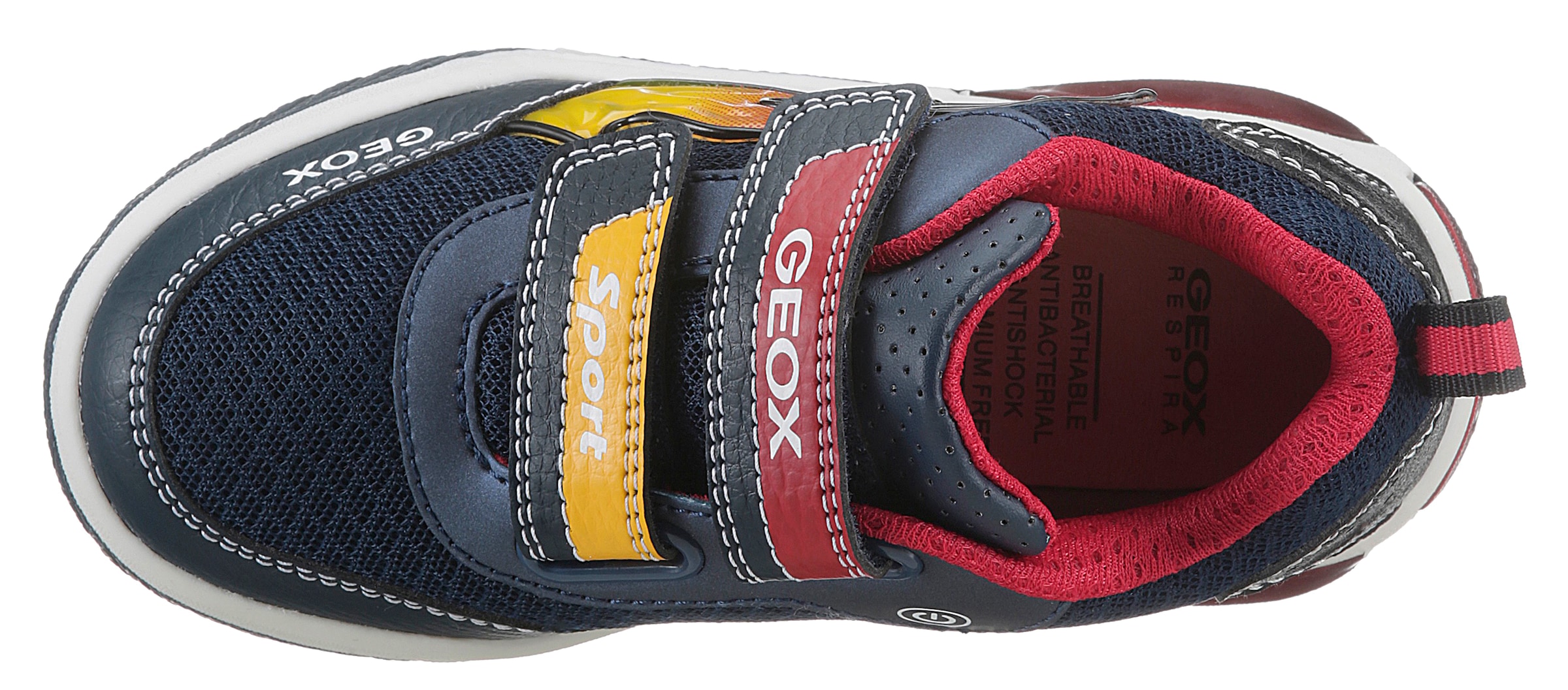 Geox Klettschuh »Blinkschuh Ein- Blinkfunktion mit BOY«, Ausschalten und zum INEK online bei OTTO J