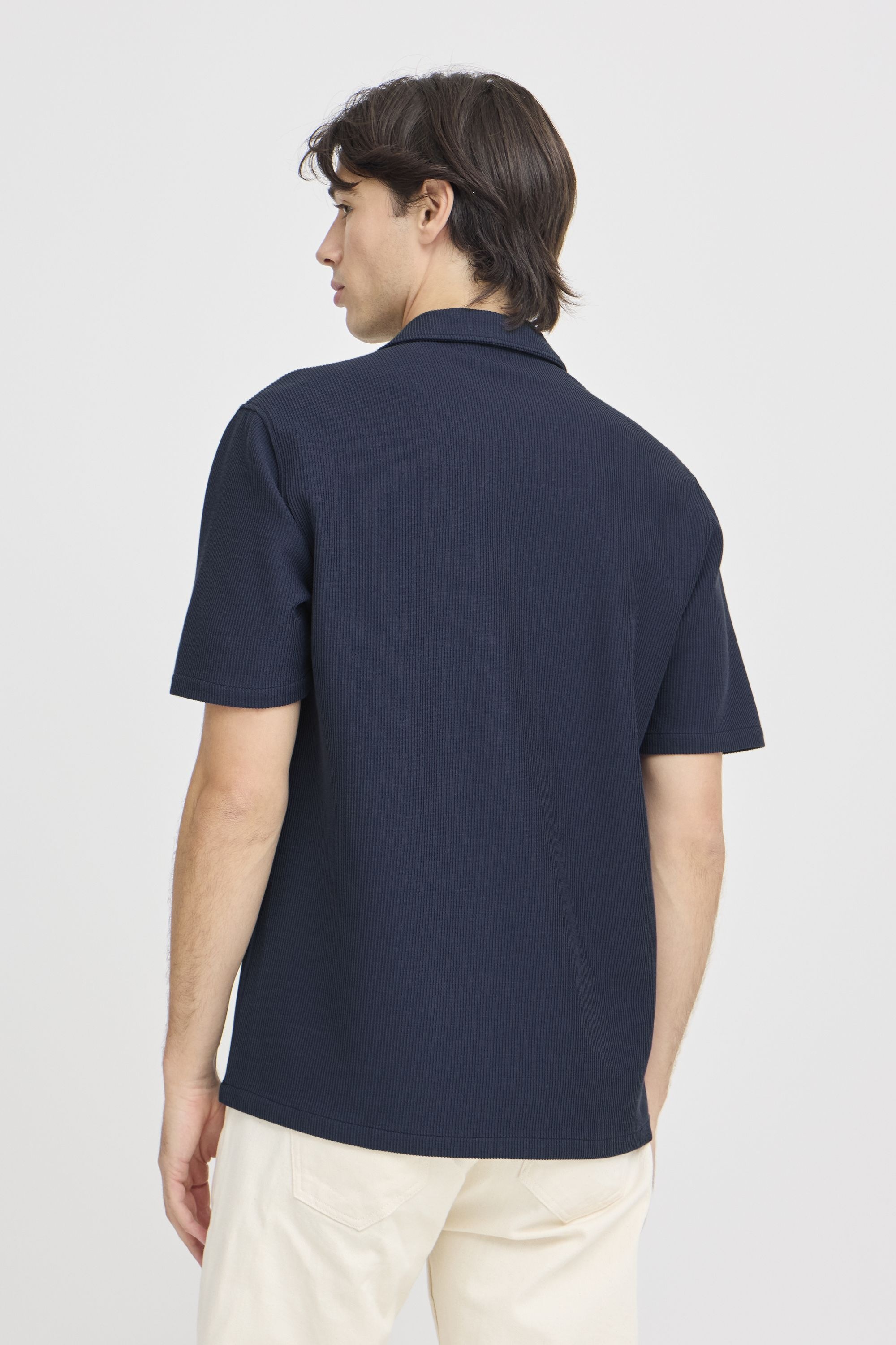 Casual Friday Kurzarmshirt »Kurzarmhemd CFARCHER knitted«