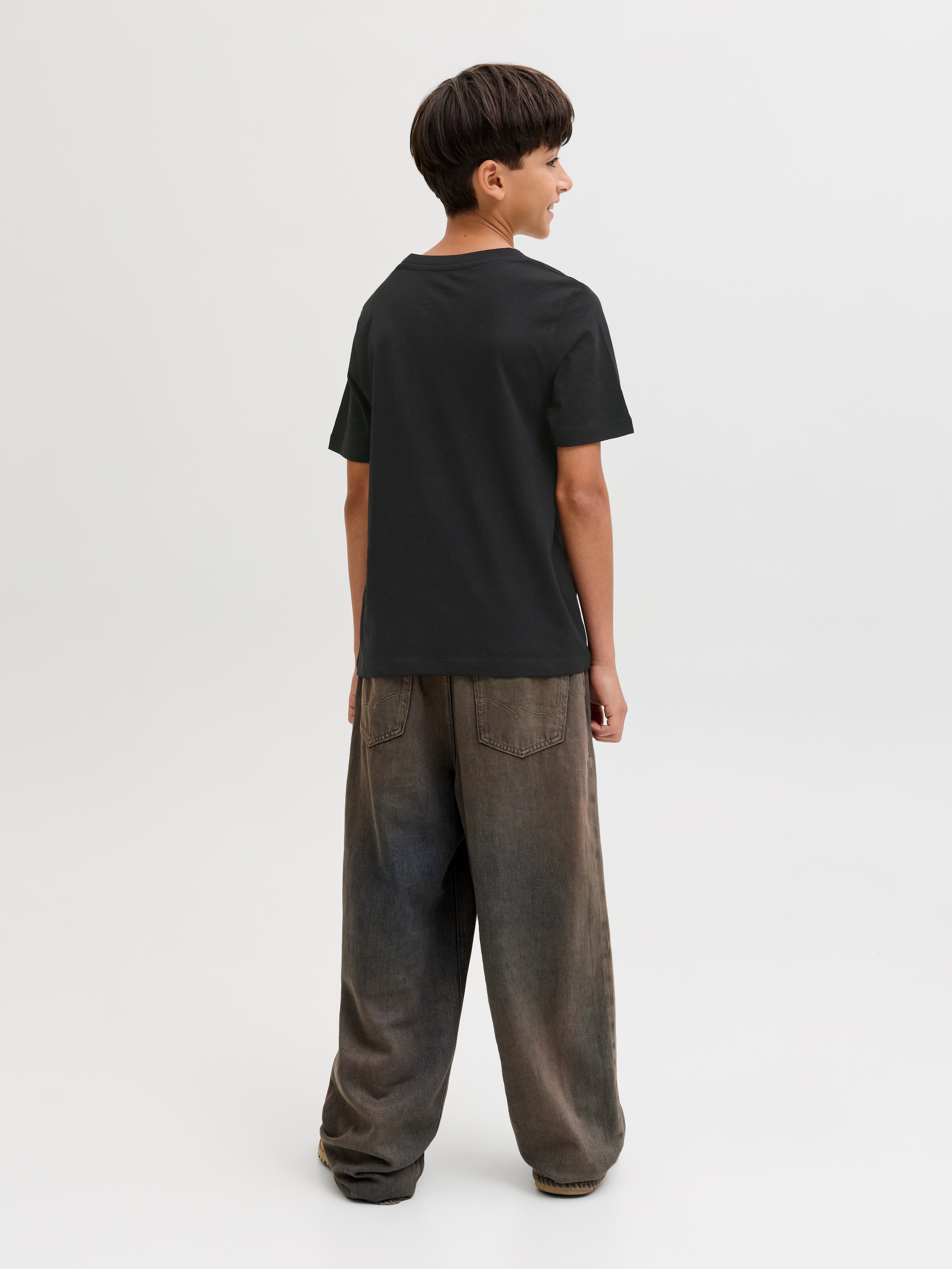 Jack & Jones Junior T-Shirt »JJRAIN TEE SS CREW NECK JNR« mit Logoprint