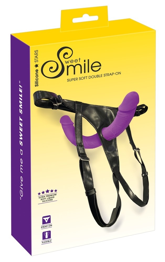 Sweet Smile Dildo »Strap-On Super Soft Double Strap-On«