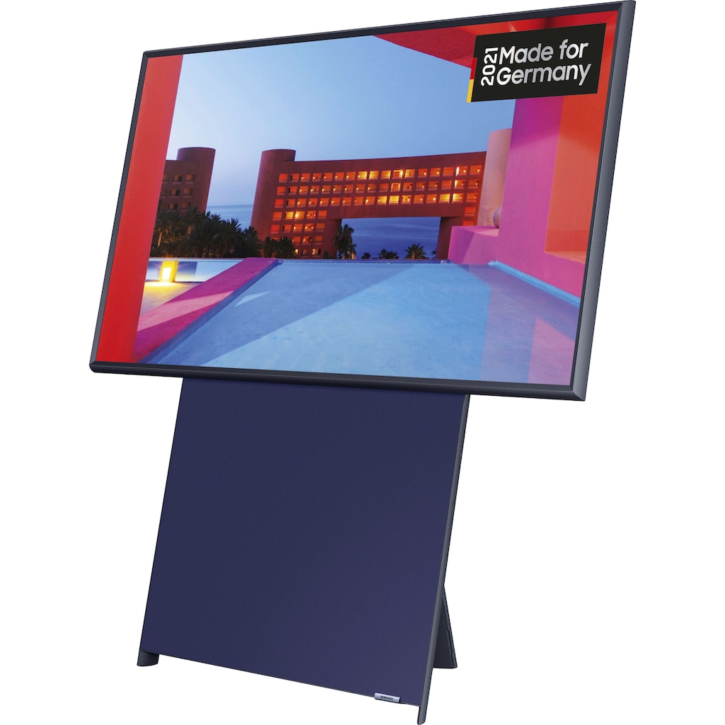Samsung QLED-Fernseher »GQ43LS05TAU "The Sero"«, 108 cm/43 Zoll, 4K Ultra HD, Smart-TV, 360° Drehbarer Bildschirm-100% Farbvolumen-4.1-Kanal Sound