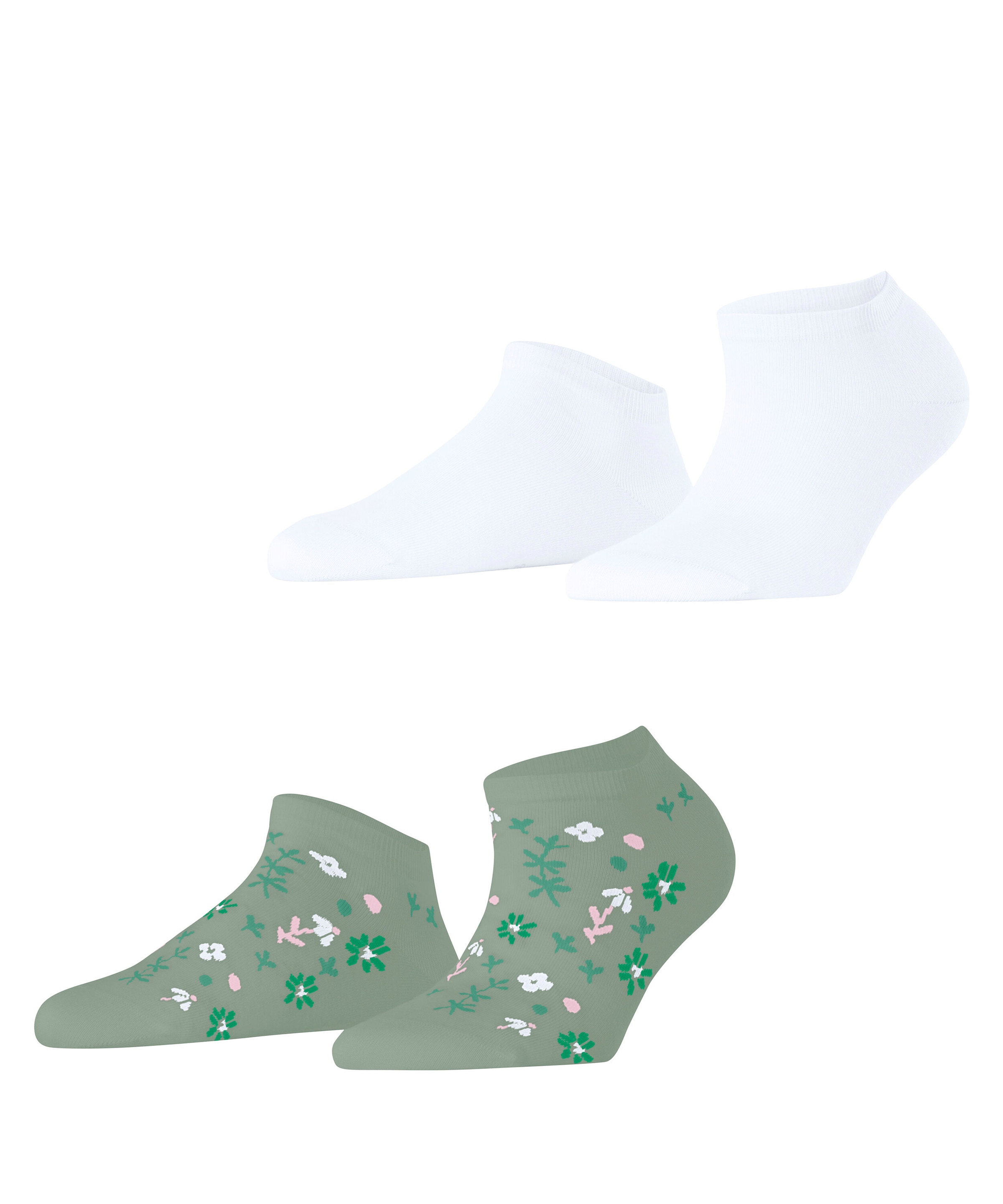 Esprit Sneakersocken »Spring Flowers 2-Pack« 2 Stk. tlg.