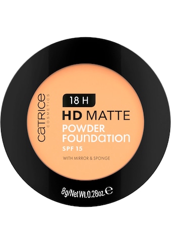 Puder »18H HD Matte Powder Foundation«, (Set, 3 tlg.)