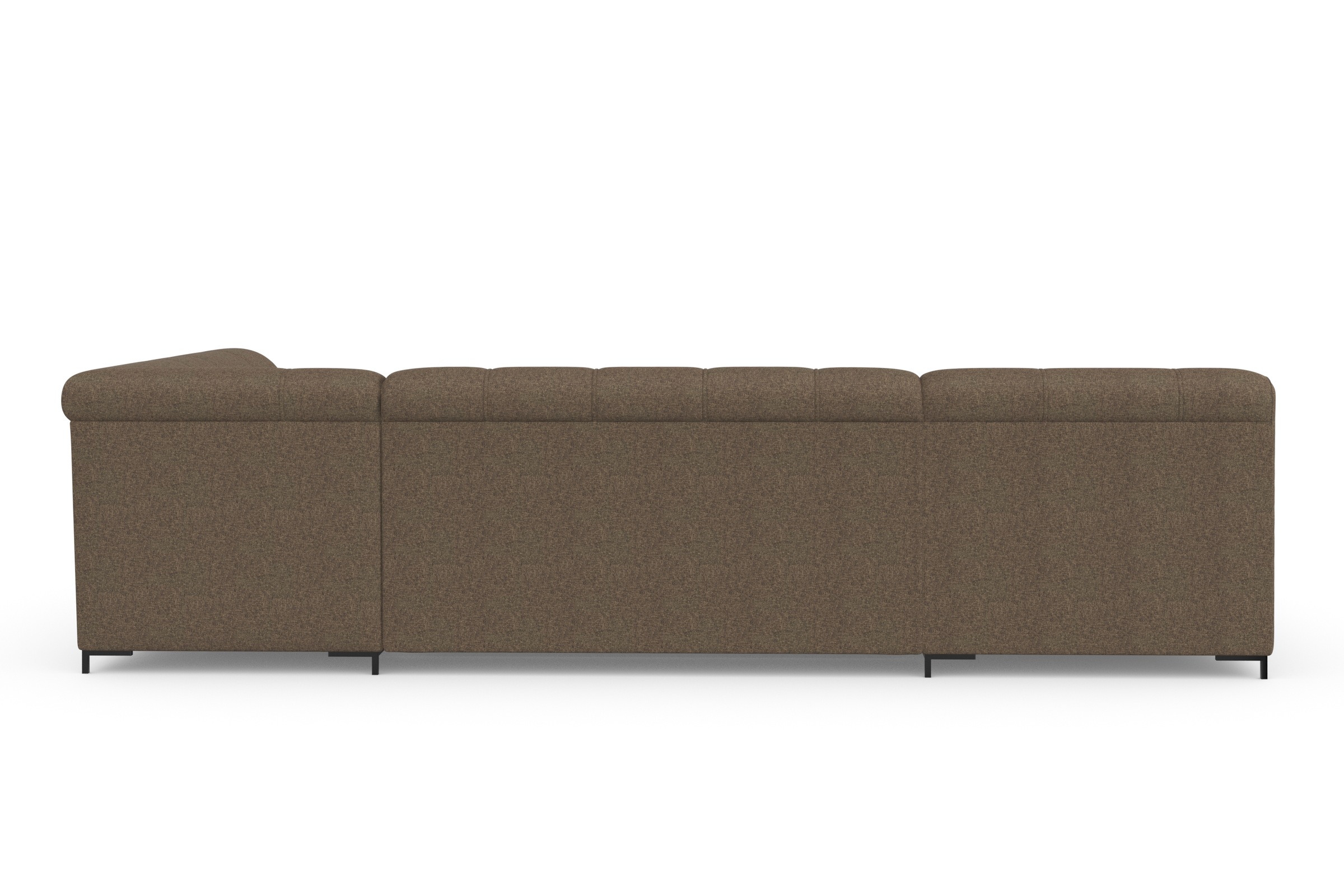INOSIGN Wohnlandschaft »Balme, moderne Formensprache, zeitloses Design, U-Form«, Inkl. Zierkissen, wahlweise mit Bettfunktion
