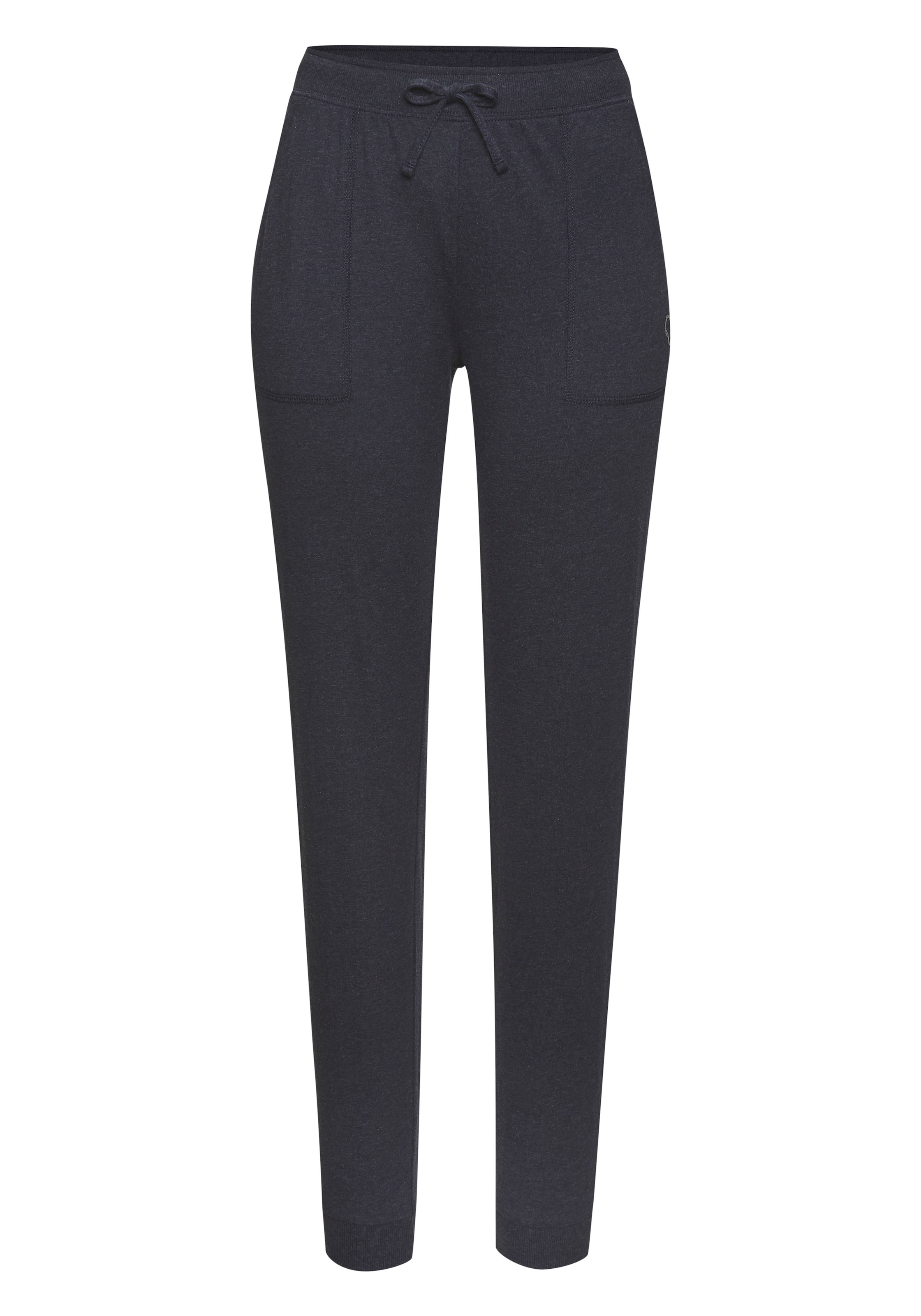 Vivance Dreams Pyjama, (2 tlg.), mit schönem Melangeeffekt