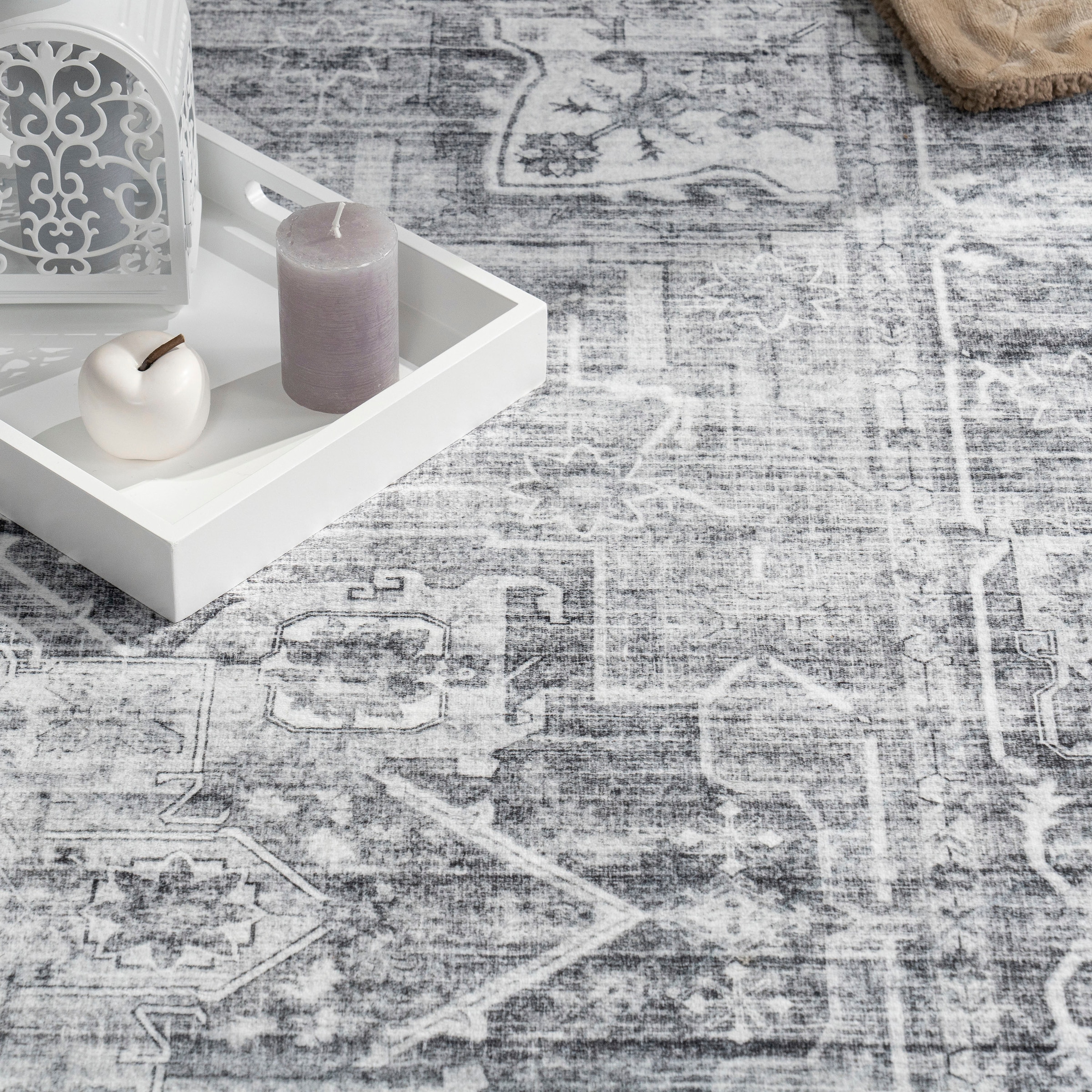 Paco Home Teppich »Cambridge 461«, rechteckig, 12 mm Höhe, Kurzflor, orientalisches Muster, Vintage Design
