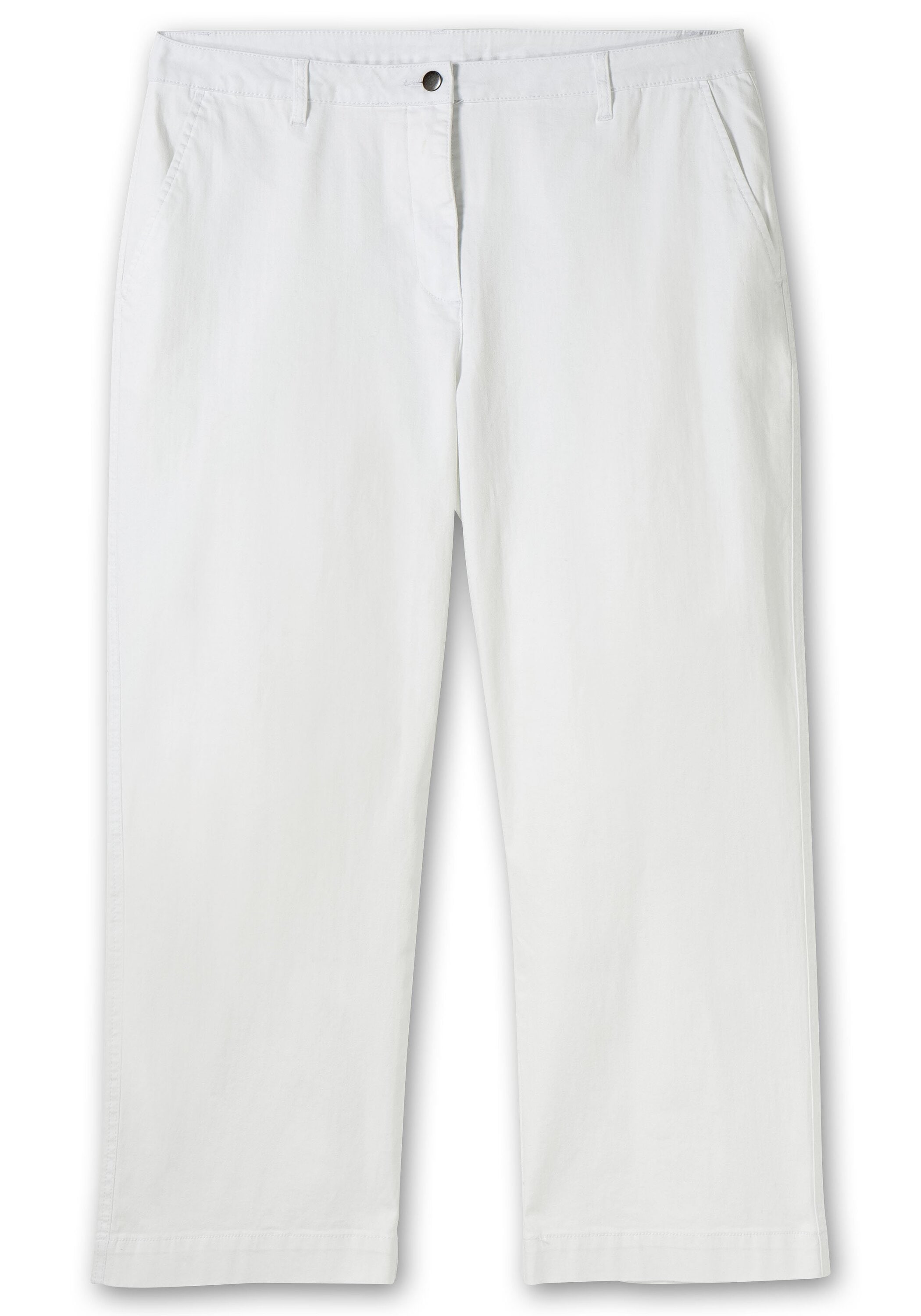 Sheego Culotte »Culotte aus weichem Twill, knöchellang«