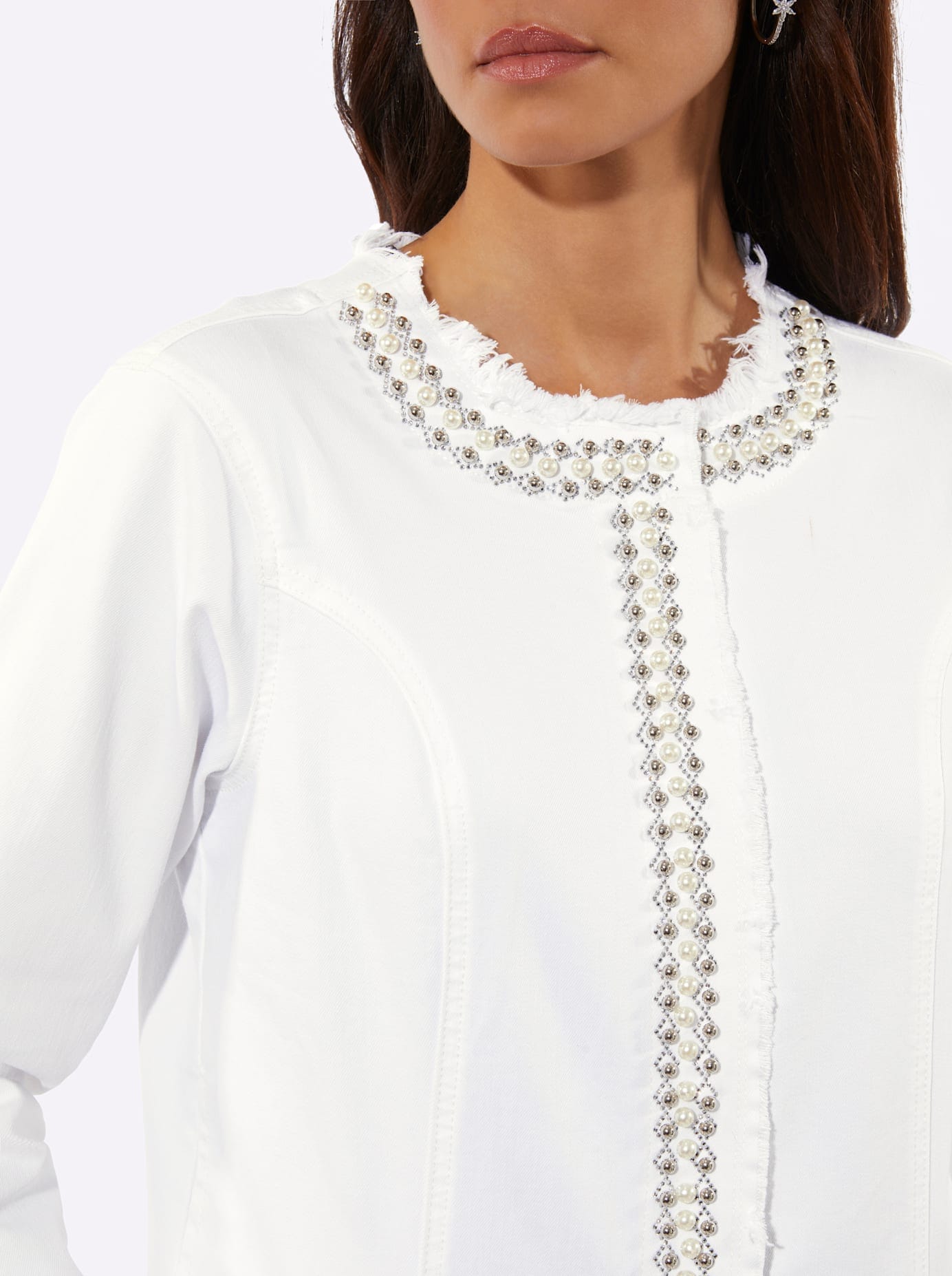 creation L Jeansblazer »Lyocell-Baumwoll-Mix-Blazer«