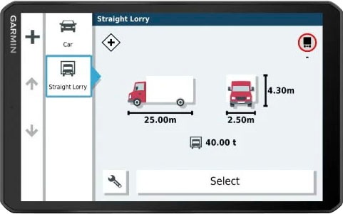 Garmin LKW-Navigationsgerät »dēzl™ LGV 800«, (Europa (48 Länder)