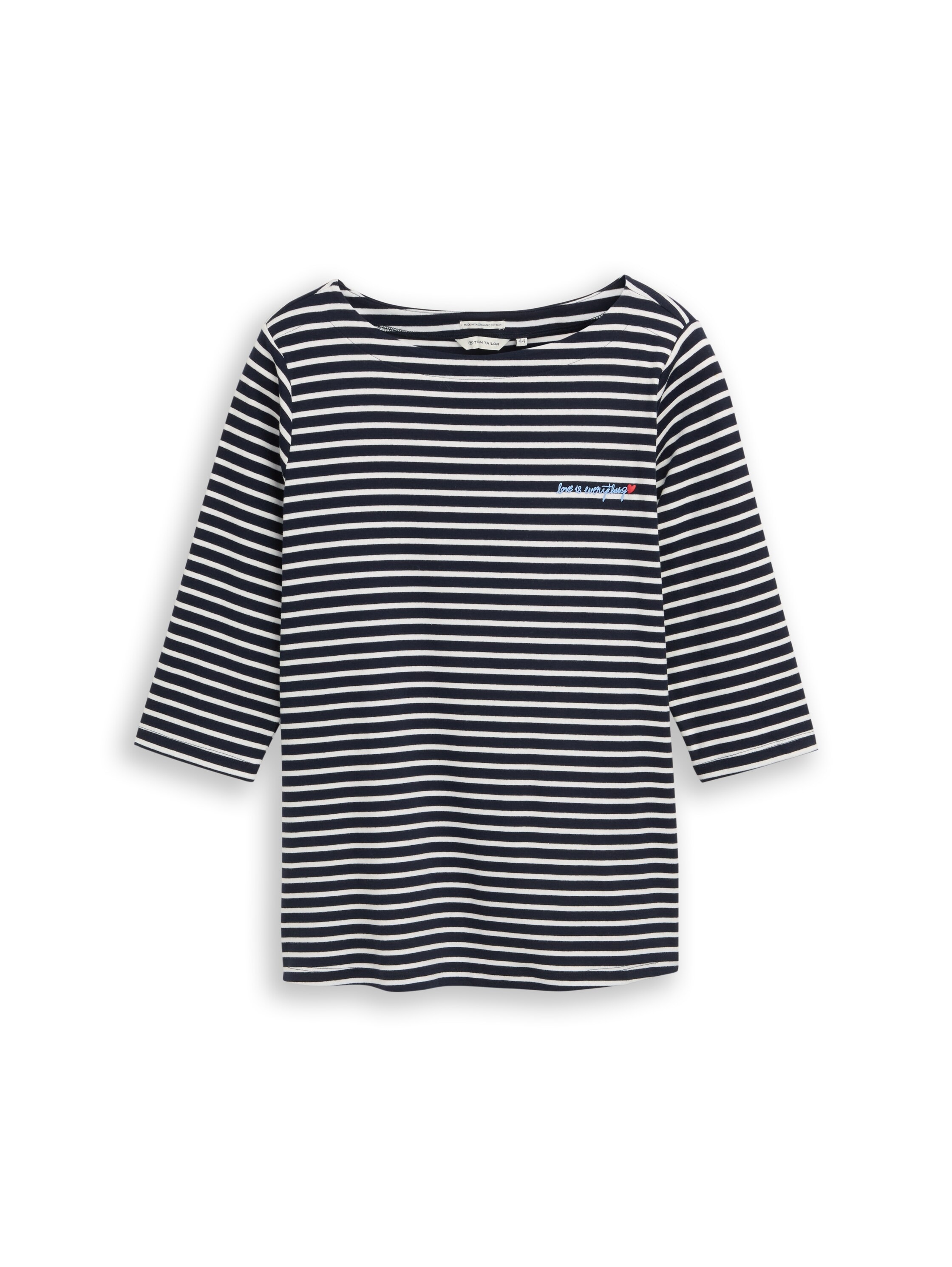 TOM TAILOR PLUS T-Shirt mit Schriftzug