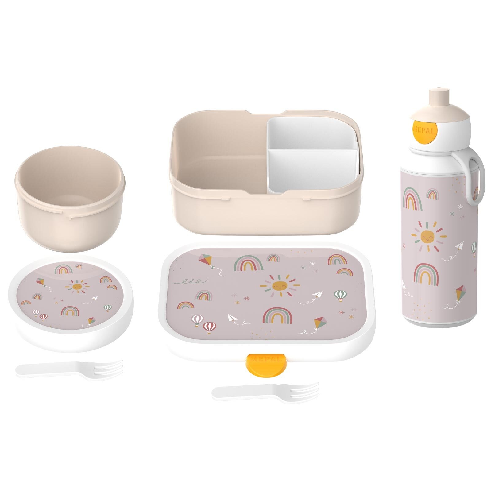 Mepal Lunchbox »Lunchset Campus 3er Set« Spülmaschinengeeignet