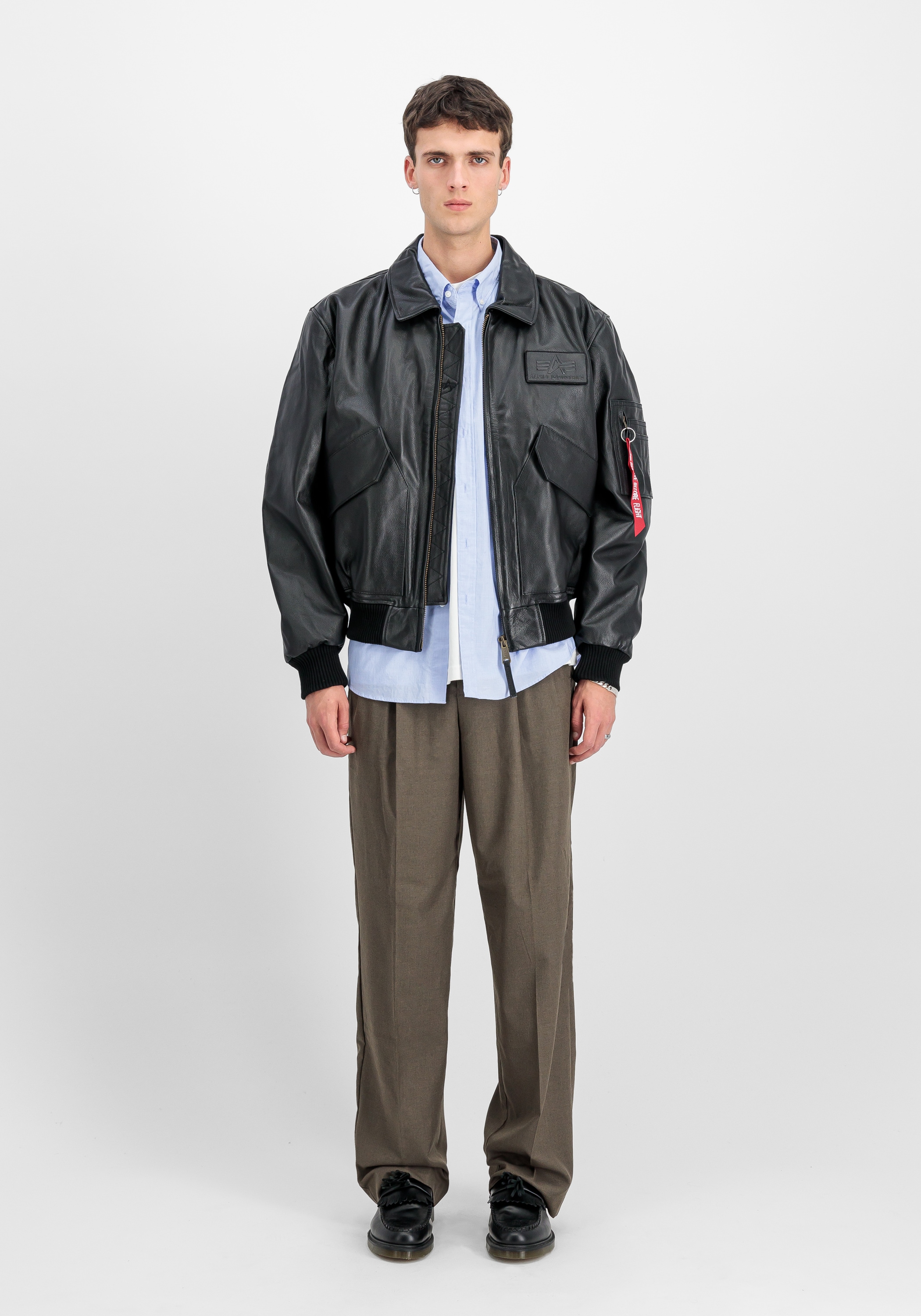 Alpha Industries Lederjacke »Alpha Industries Men - Leather & Vegan Jackets«