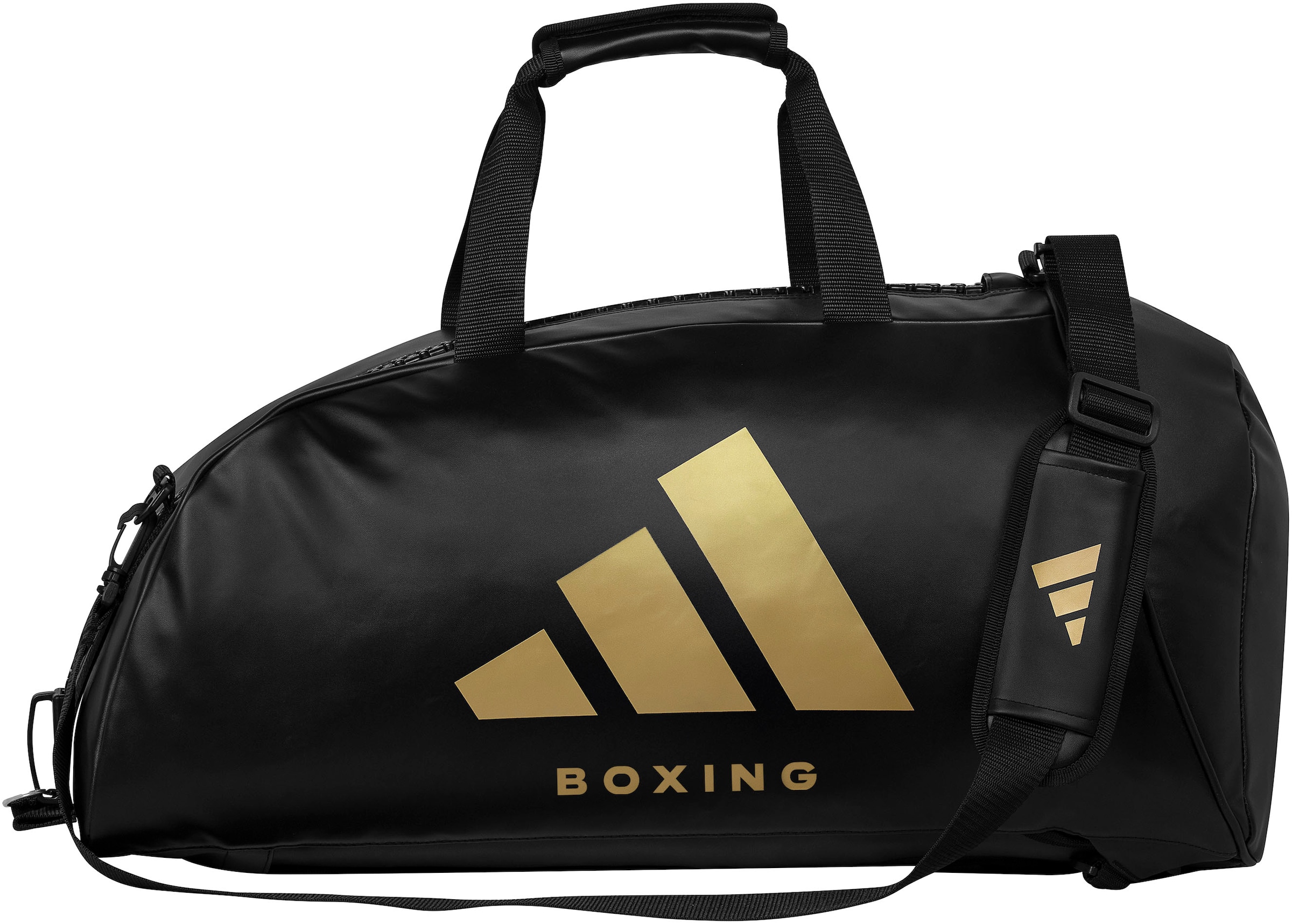 Adidas Performance Sporttasche »2in1 Bag PU Boxing« Adidas Logo in schwarz, Größe B/H/T: 62 cm x 31 cm x 31 cm M