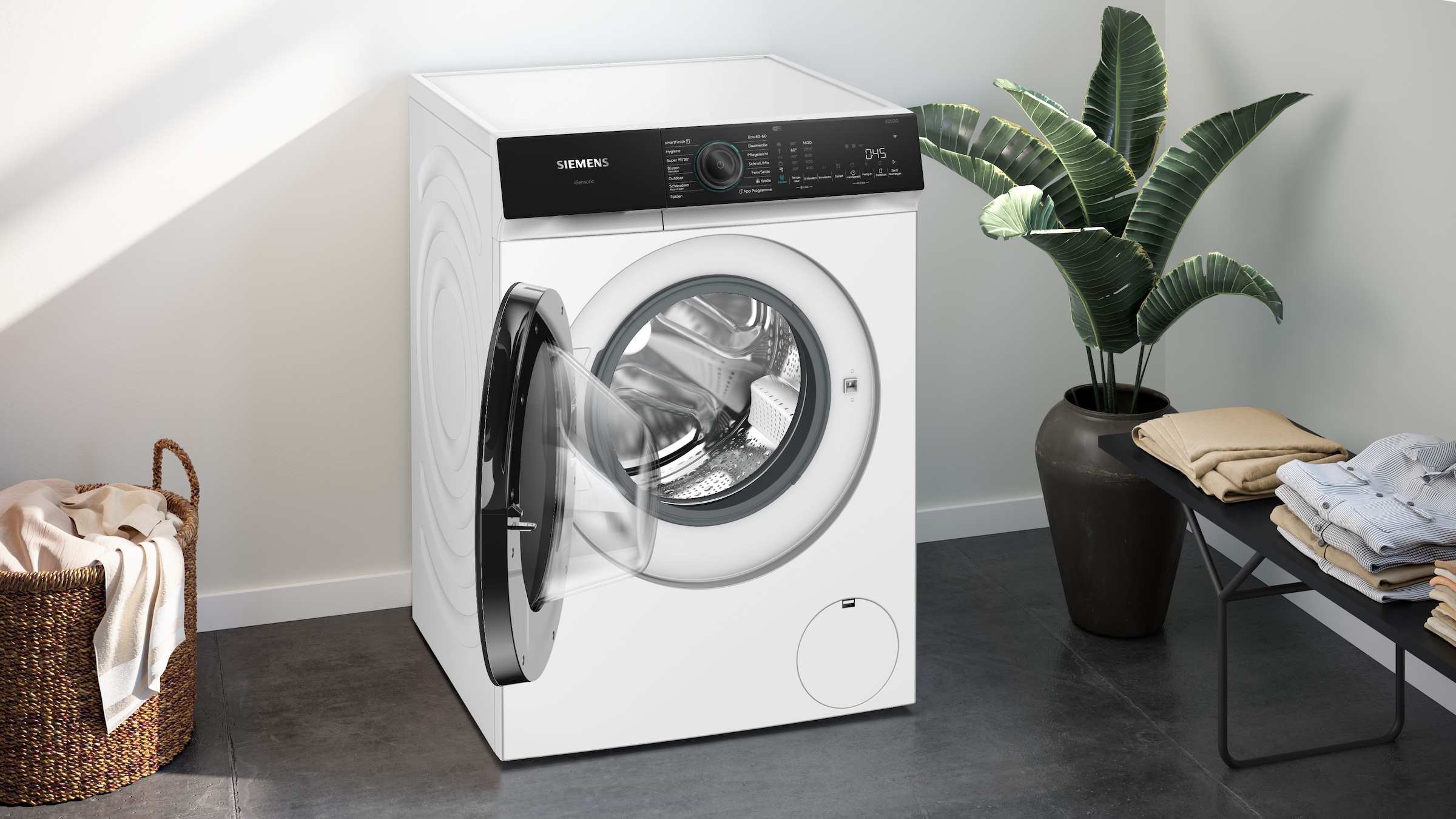 SIEMENS Waschmaschine iQ500 »WG44N2MECO« 9 kg 1400 U/min