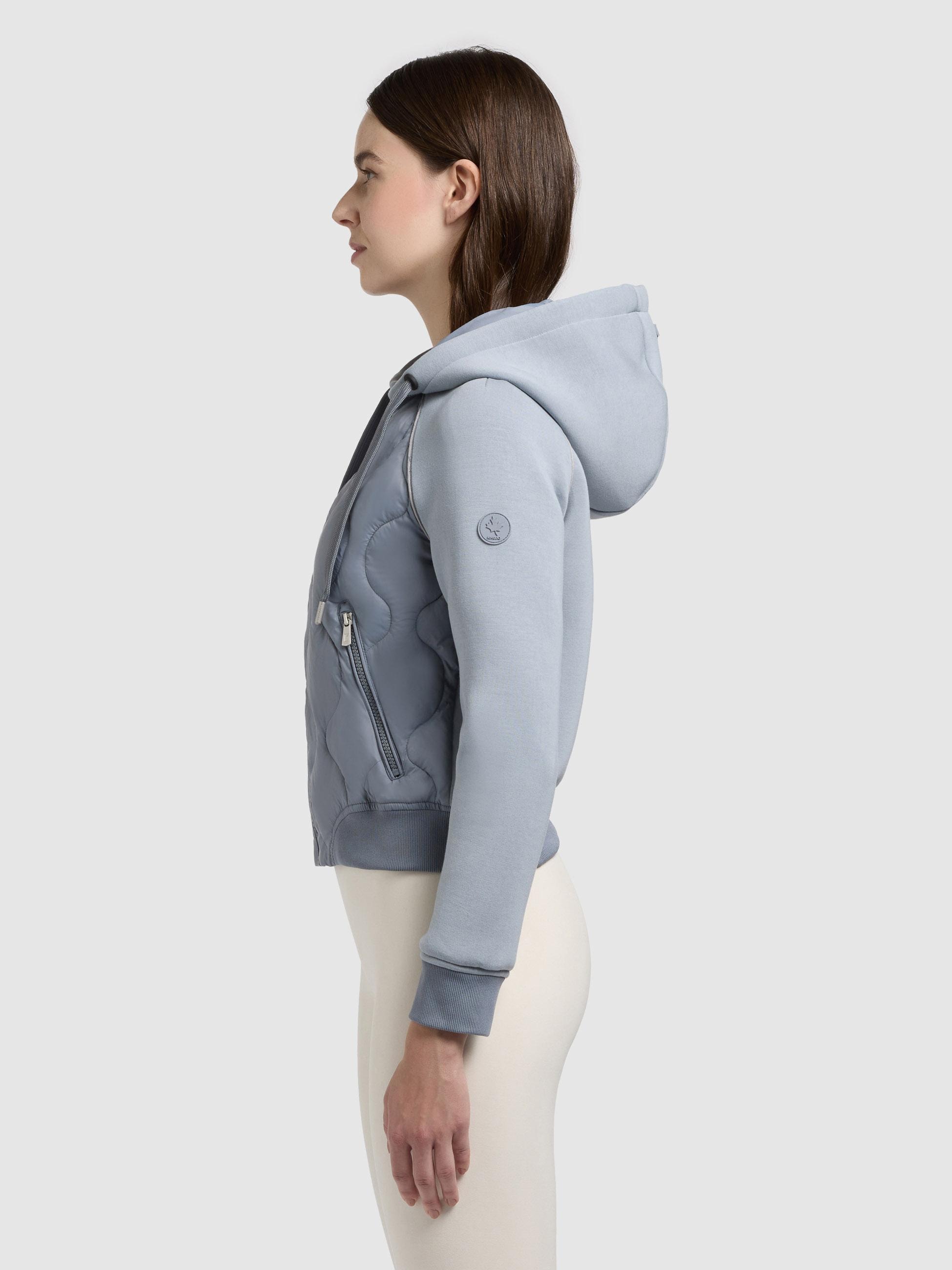 khujo Funktionsjacke »Funktionsjacke Malaya« mit Kapuze Gesteppte Bomberjacke für den Übergang