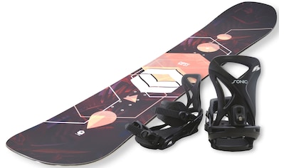 Snowboard »FTWO Gipsy woman peach«, (Set, 2er-Pack)