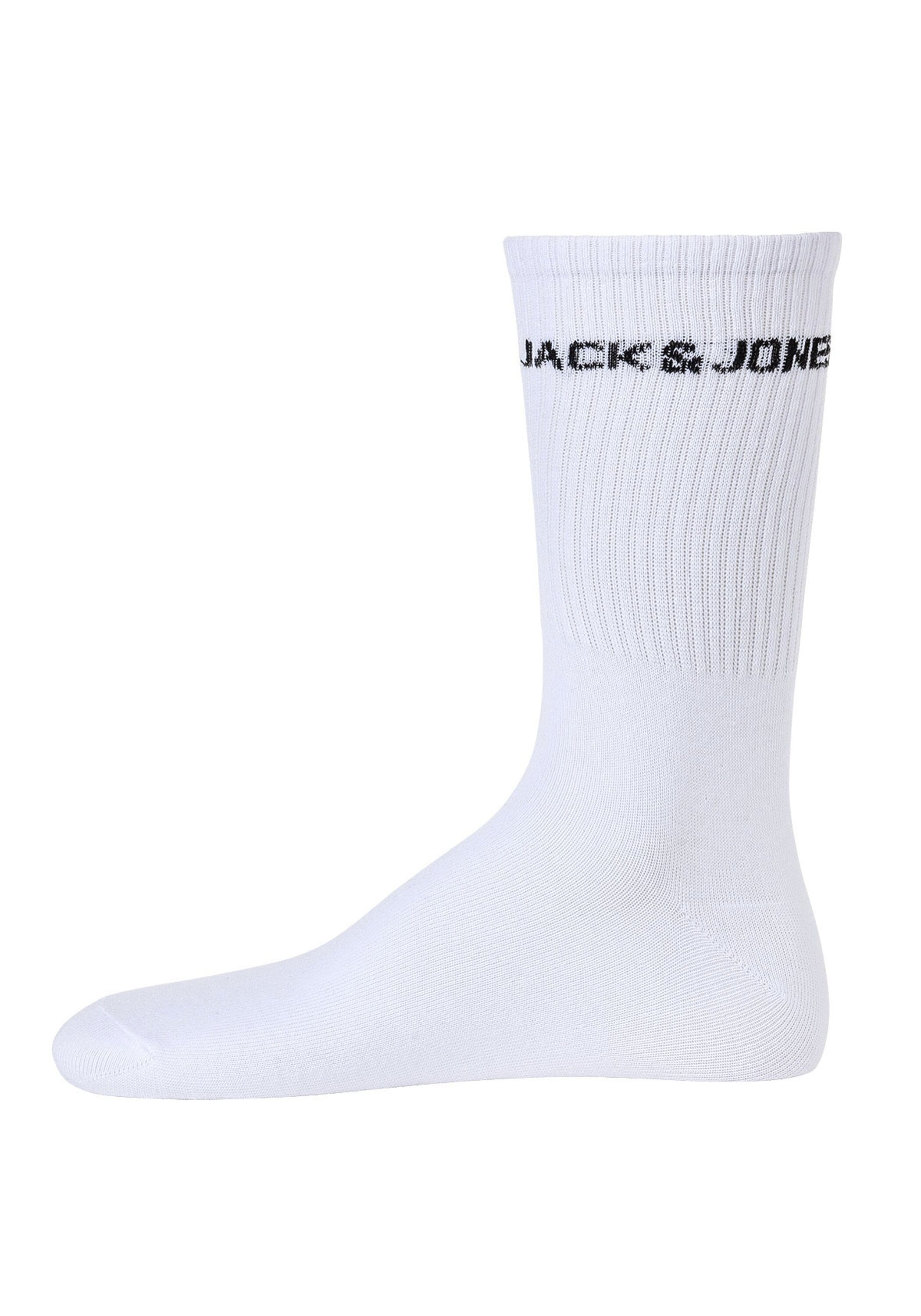 Jack & Jones Kurzsocken »Socken JACBASIC LOGO TENNIS SOCK 5 PACK 5er Pack«