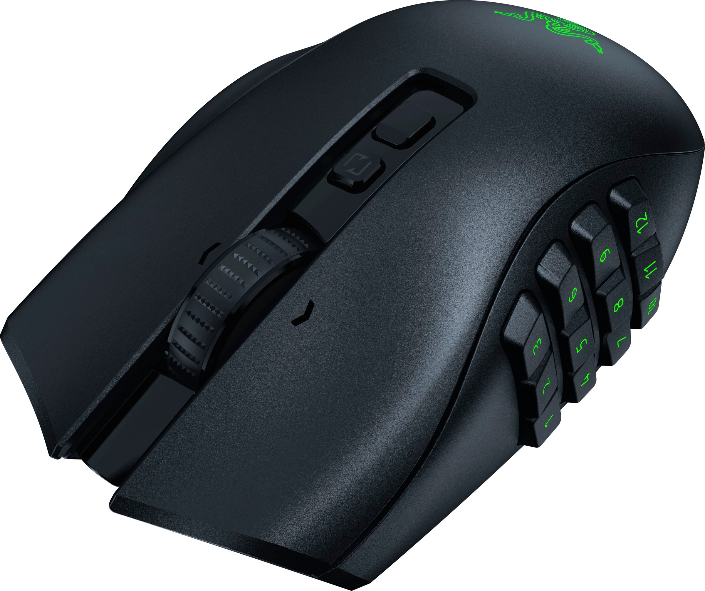 RAZER Gaming-Maus »Naga V2 Pro«, Bluetooth-RF Wireless-kabelgebunden