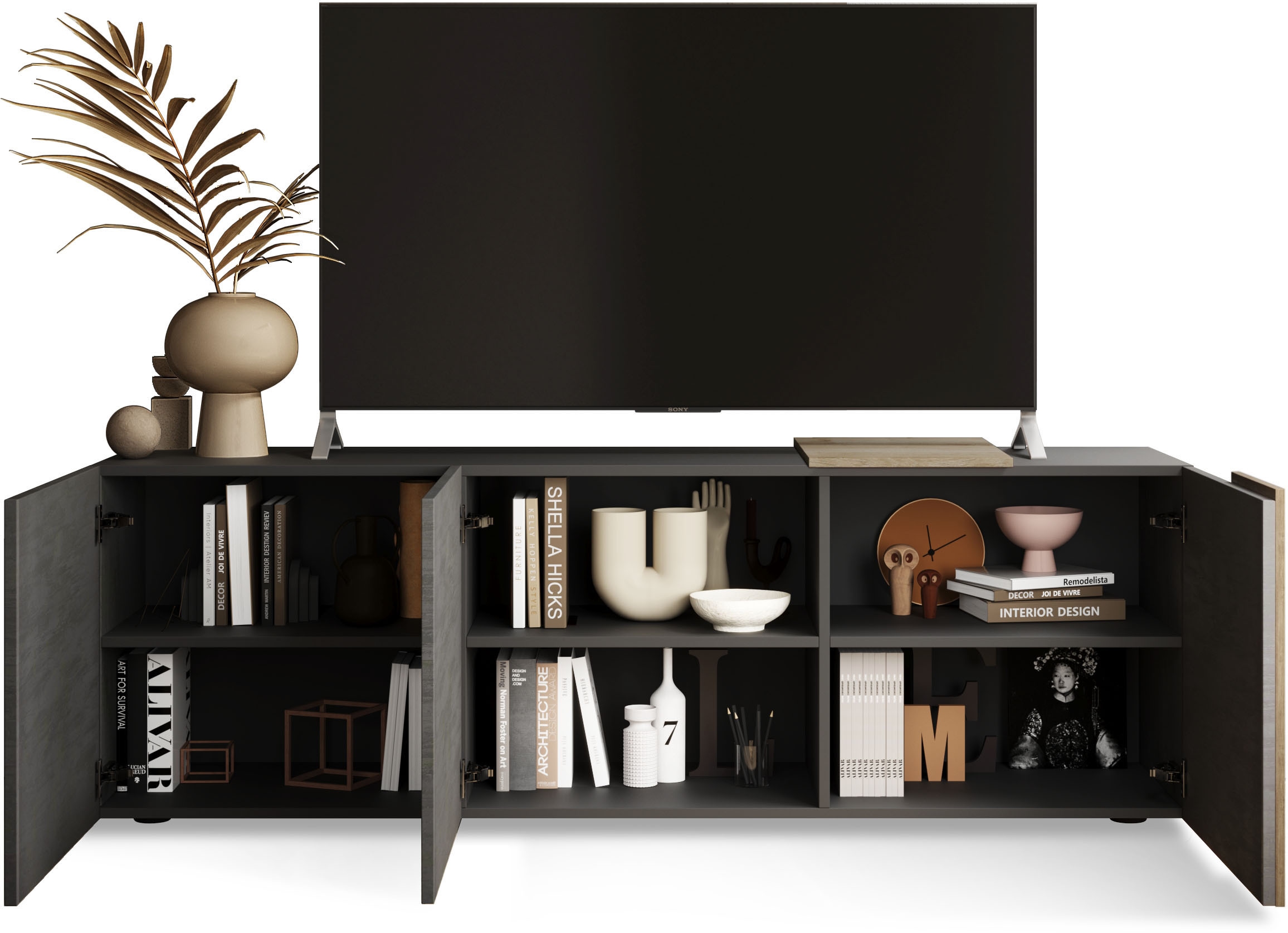 Home affaire Lowboard »Venus, TV-Bank« Breite 181 cm