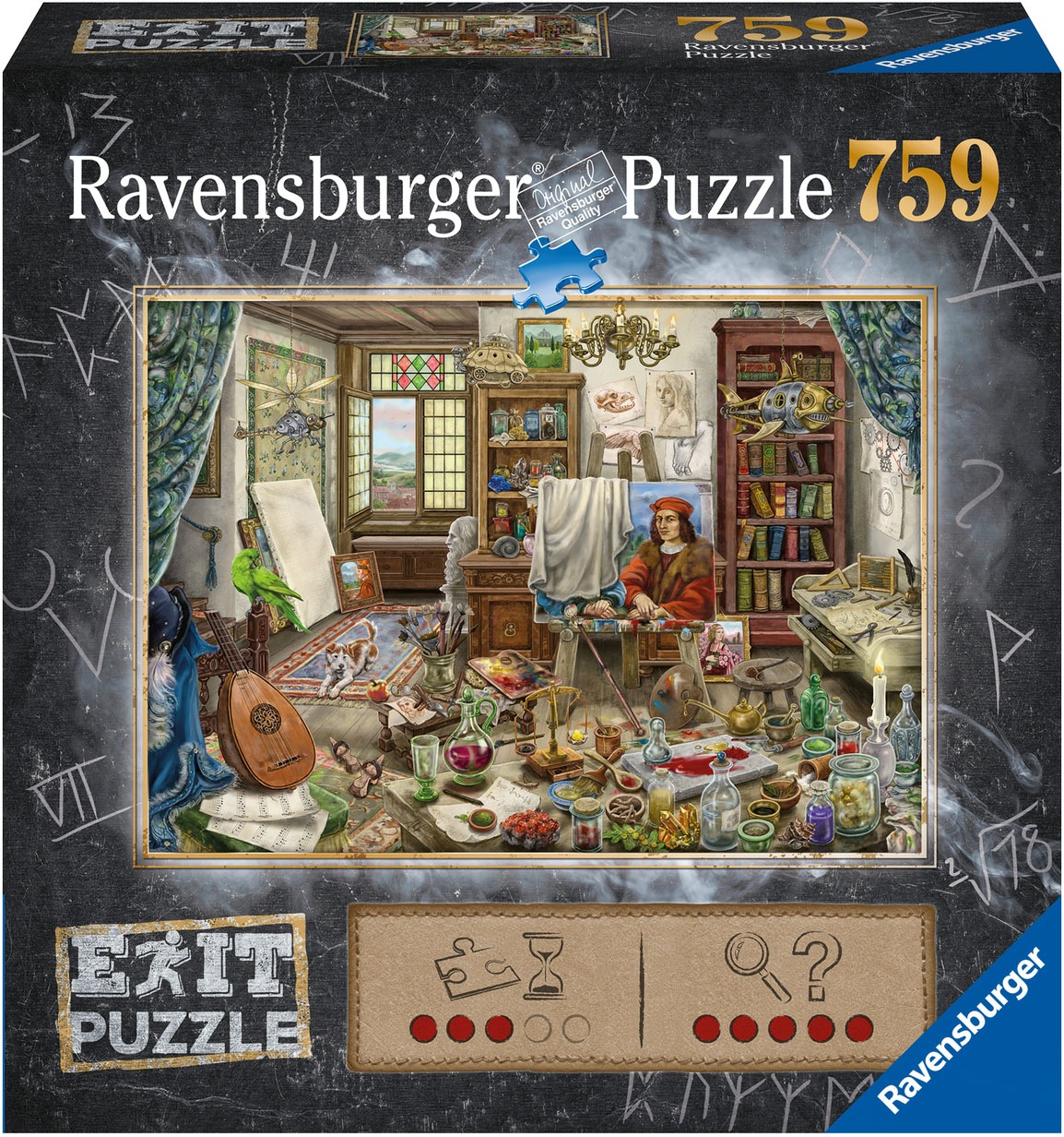 Ravensburger Puzzle »Exit Das Künstleratelier«, FSC® - schützt Wald - weltweit; Made in Germany