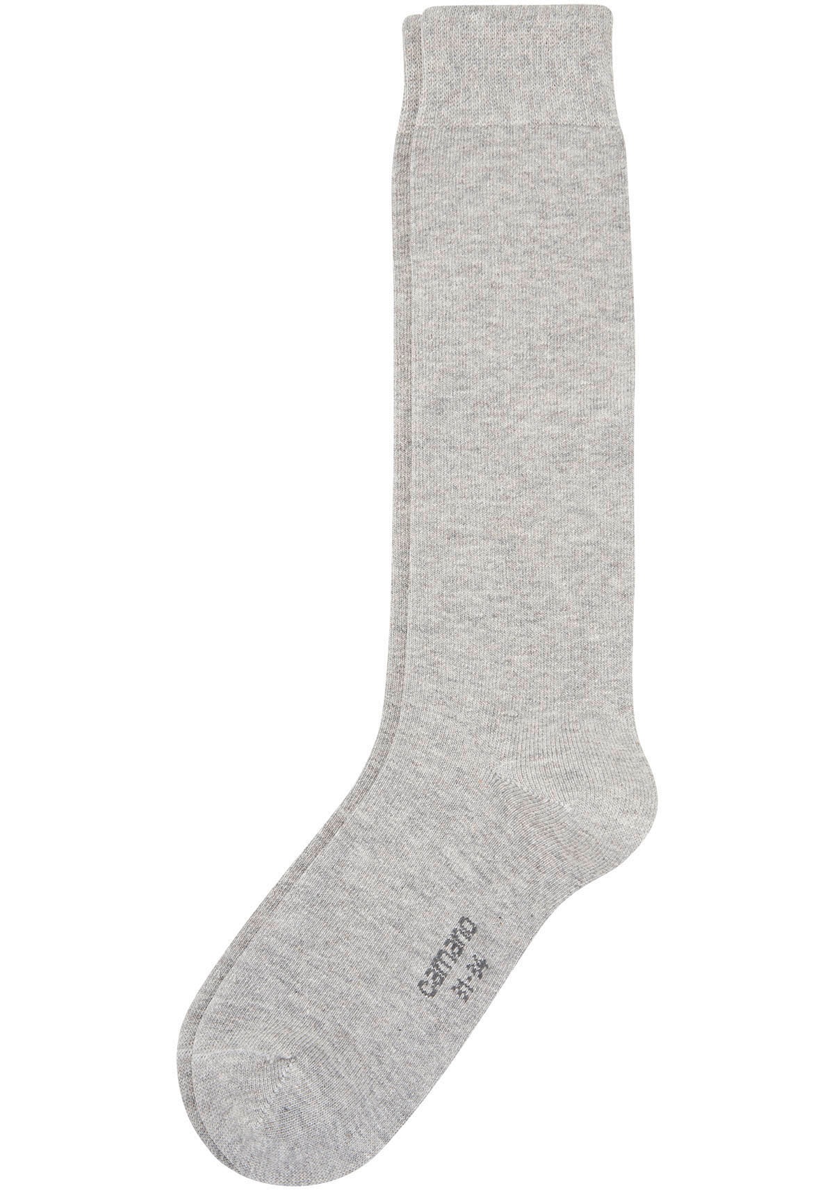 Camano Kniestrümpfe »ca-soft«, (4 Paar), mit hohem Baumwollanteil