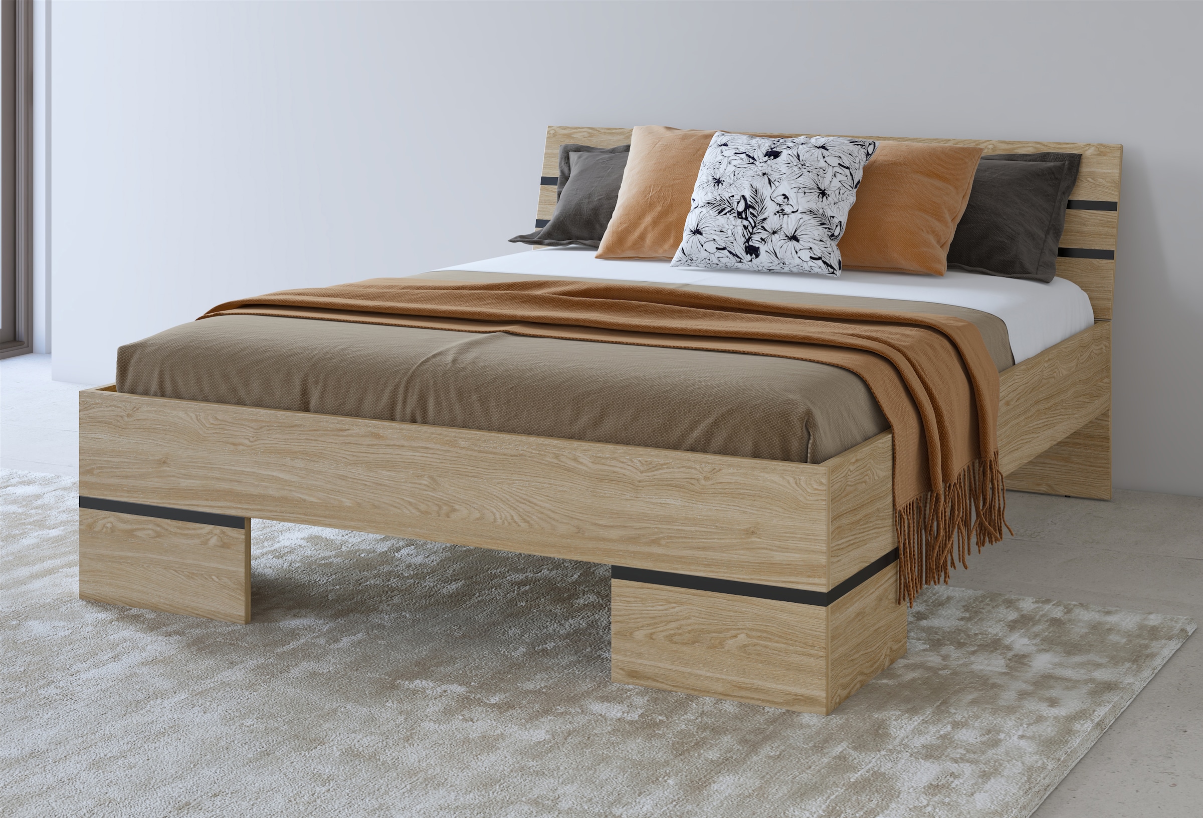 FSC®-zertifiziertem aus kaufen Schlafzimmer-Set Holzwerkstoff »Violla«, Helvetia online