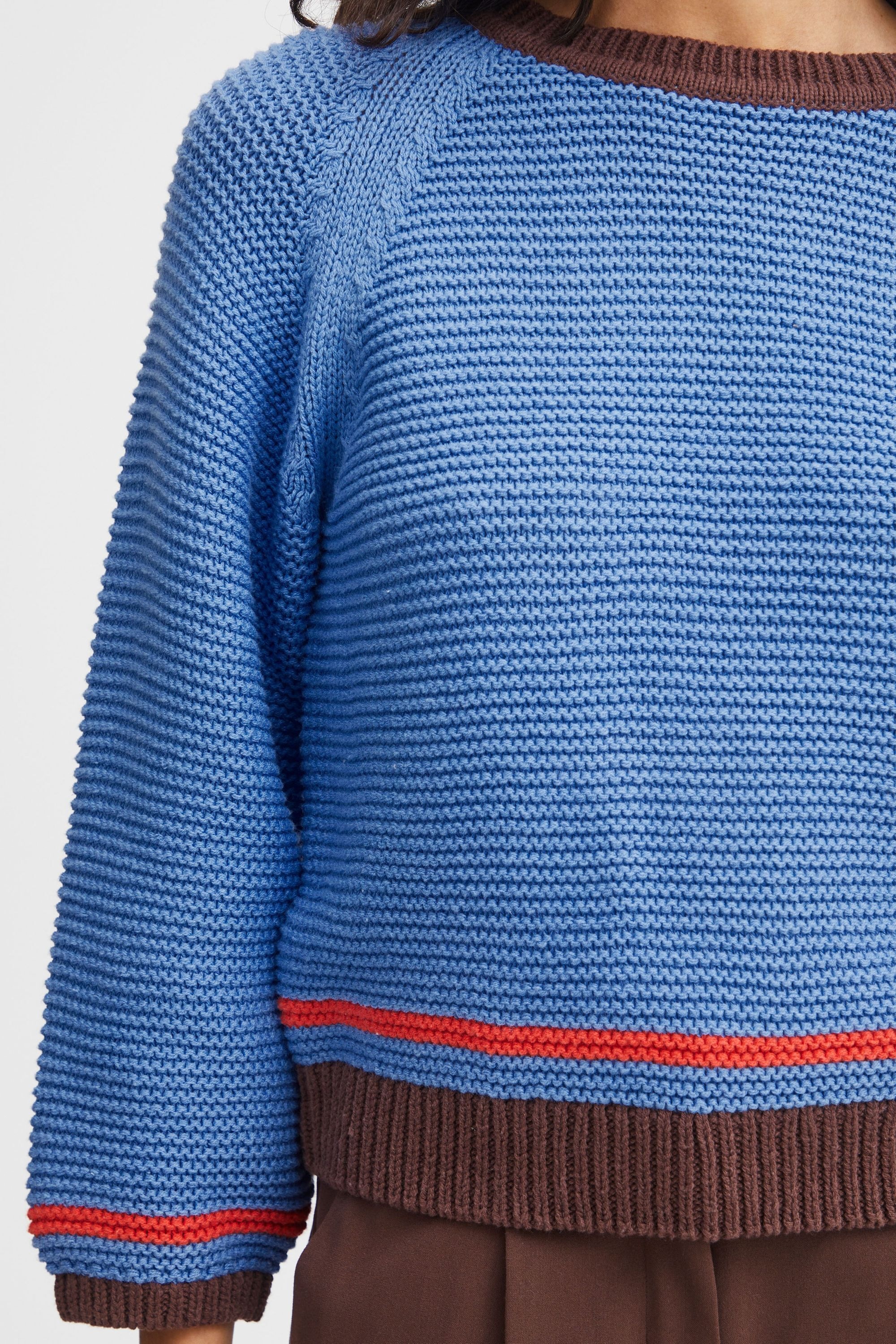 b.young Strickfleece-Pullover »Strickpullover BYOma«