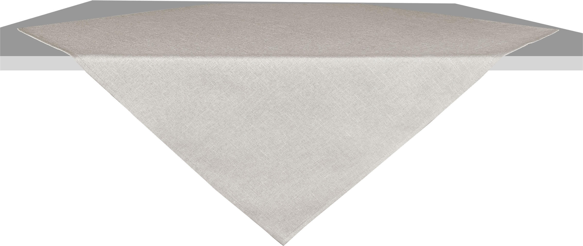 OTTO home Tischdecke »Josée, wasserabweisend, in eckig & rund« strukturiert, Leinenoptik, uni ,wasserabweisend, pflegeleicht, Deko,