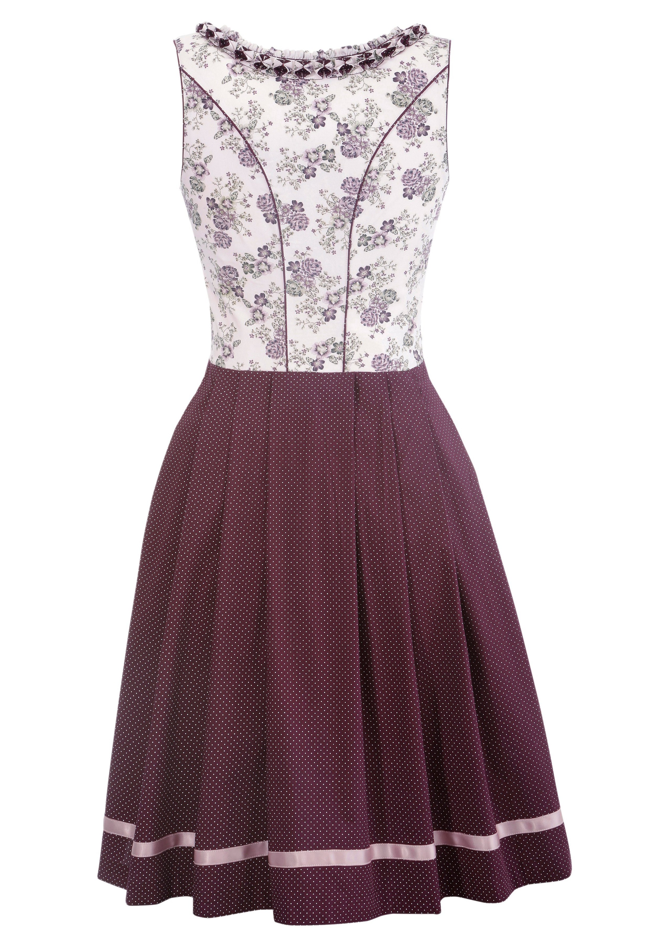 Marjo Dirndl Kurz Mit Transparenter Tullschurze Bei Otto