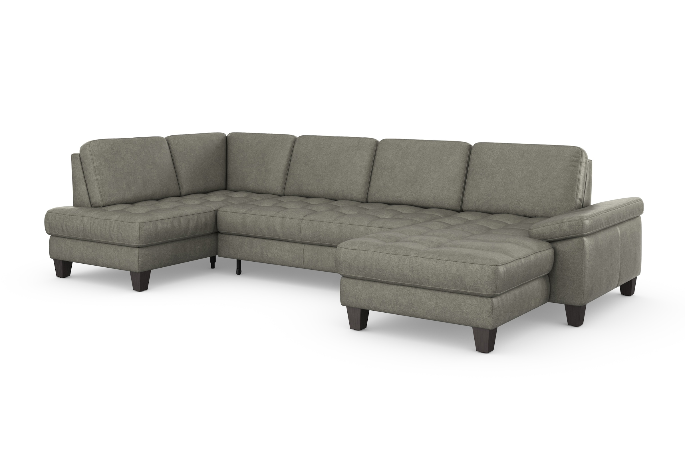 sit&more Wohnlandschaft »Westham U-Form«, wahlweise mit Bettfunktion, Bettkasten, Sitztiefenverstellung
