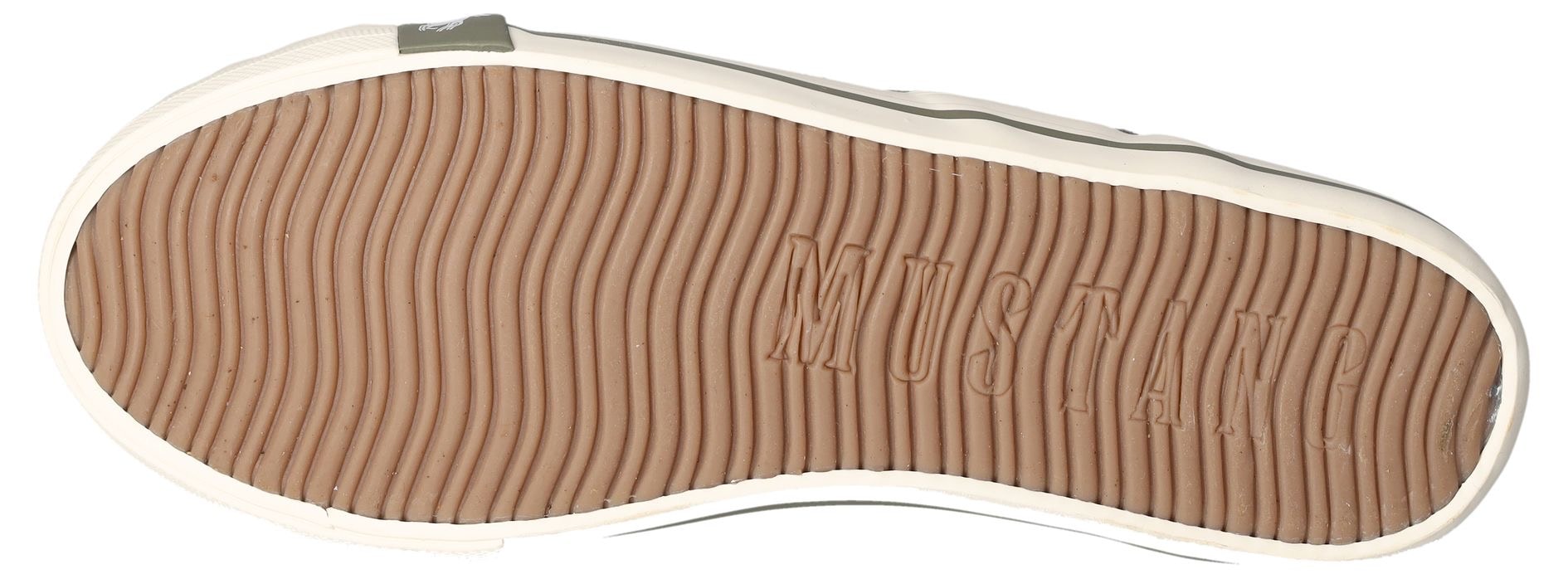 Mustang Shoes Sneaker, High Top-Sneaker, Schnürschuh mit Label in der Laufsohle
