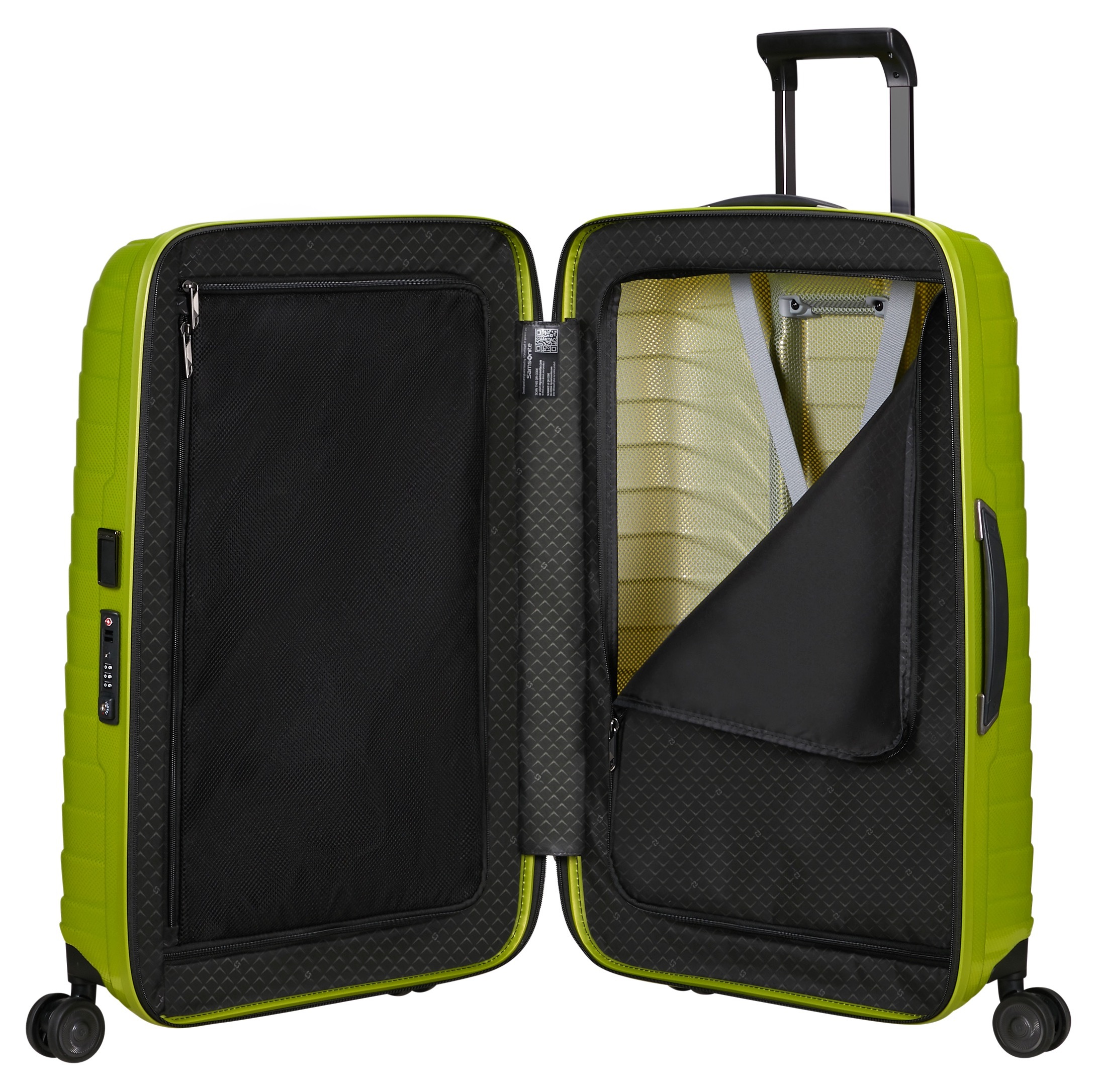 Samsonite Hartschalen-Trolley »PROXIS, verschiedene Größen und Farben«, 4 Rollen, Trolley Reisegepäck Hartschalenkoffer Reisekoffer TSA-Zahlenschloss