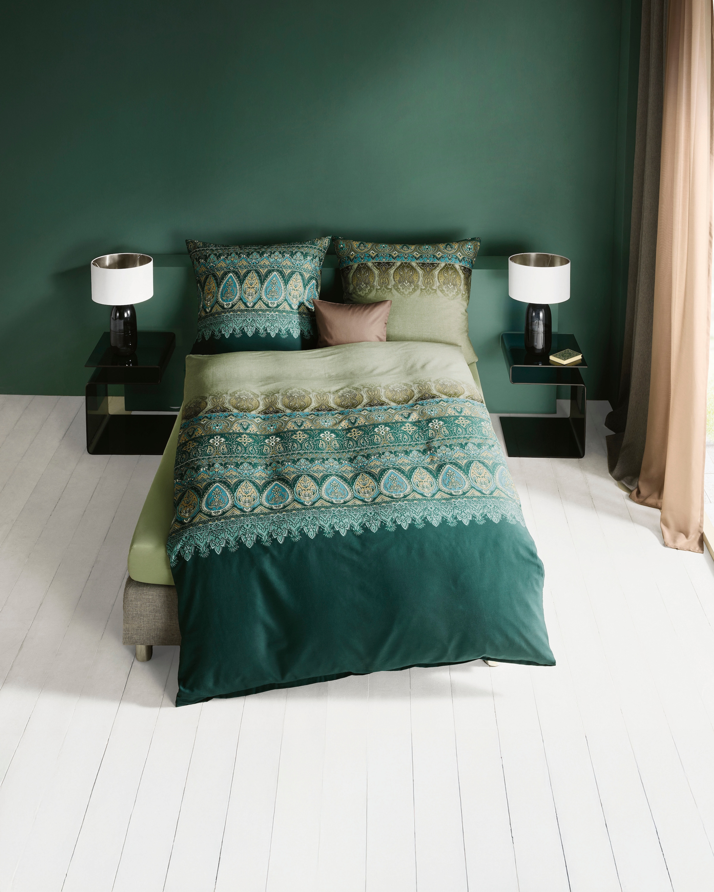 Kaeppel Bettwäsche »Opulence« 2 Stk. Paisleymuster