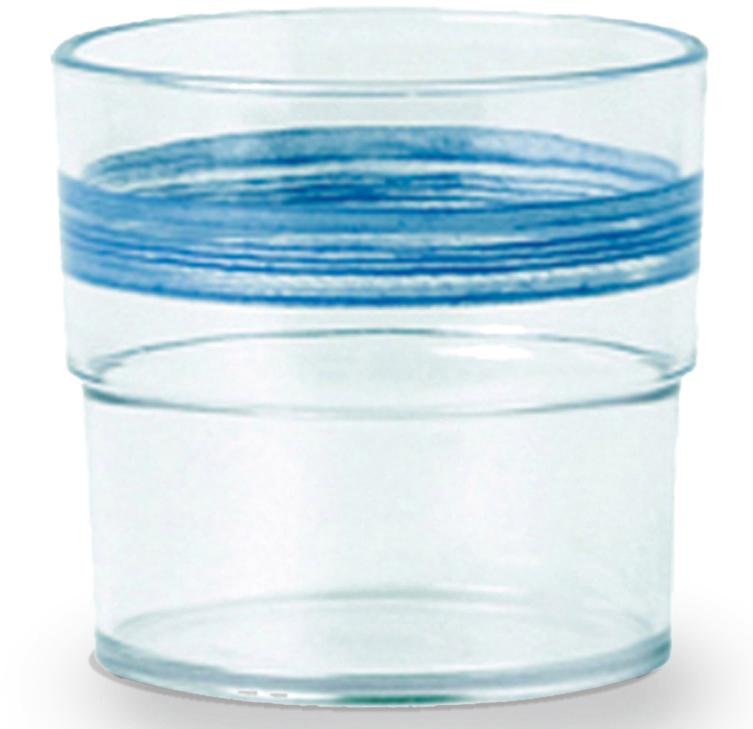 WACA Kinderbecher »Bistro«, (Set, 4 tlg.), Kunststoff, 230 ml