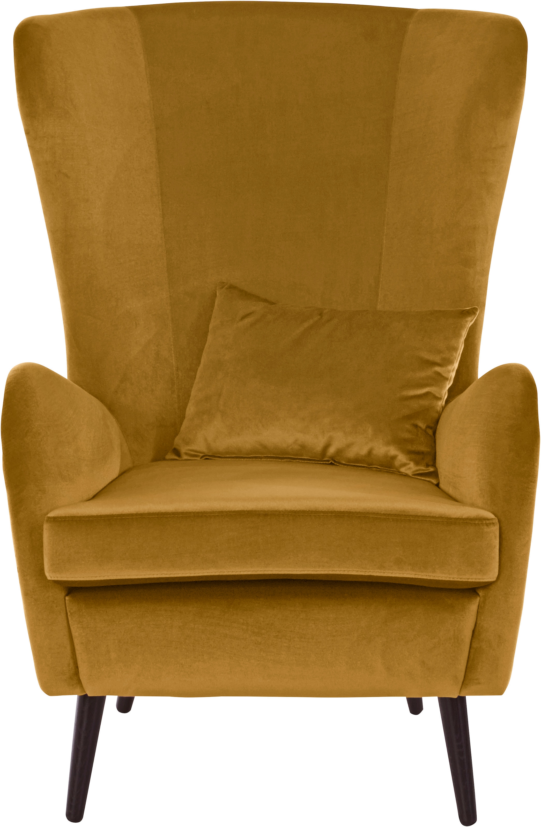 Guido Maria Kretschmer Home&Living Sessel »Salla«, wahlweise mit oder ohne Hocker; großer Sessel: Maße B/T/H: 78/94/118cm