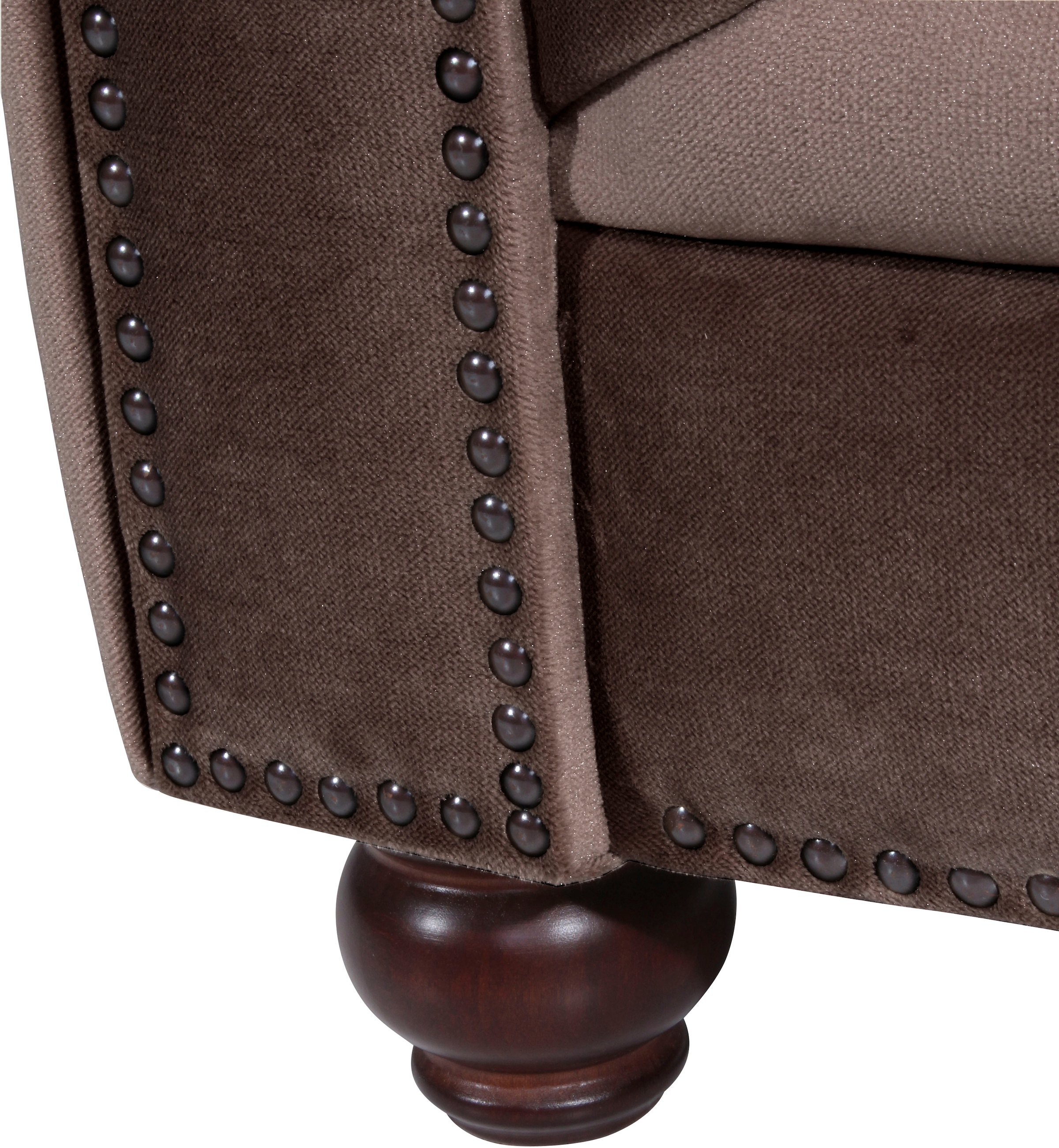 Max Winzer® Chesterfield-Sofa »Old England«, im Retrolook, Breite 218 cm