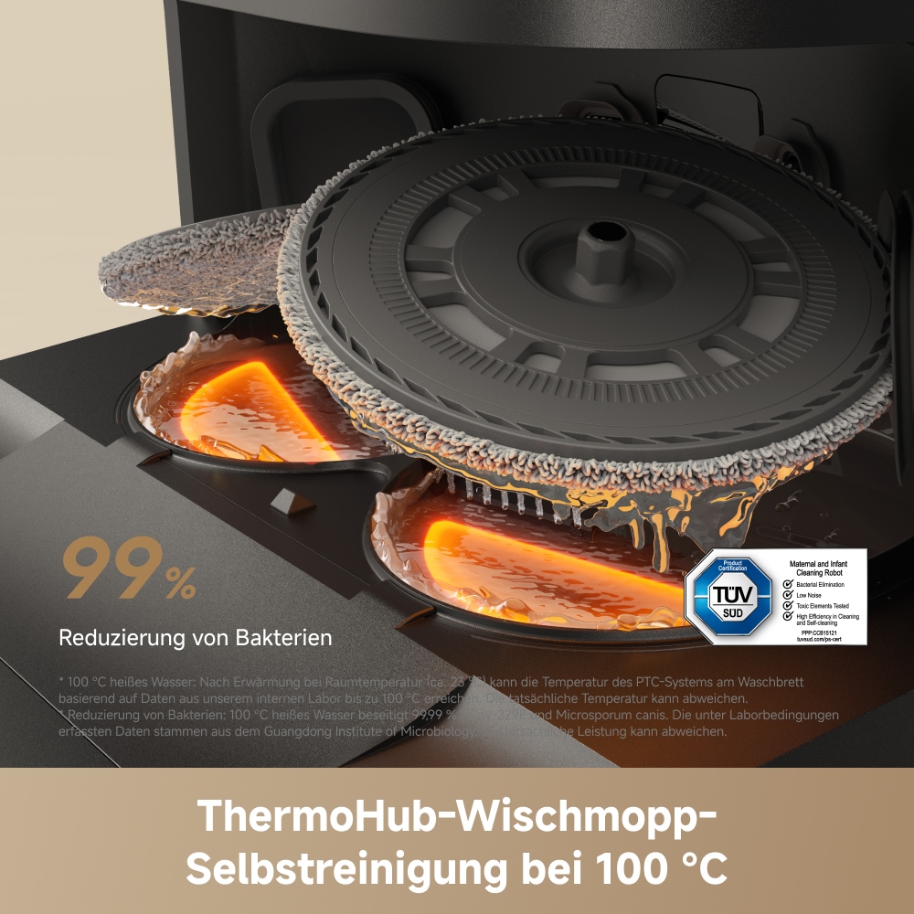 Dreame Saugroboter »L50 Ultra AE« Basisstation, App-Steuerung