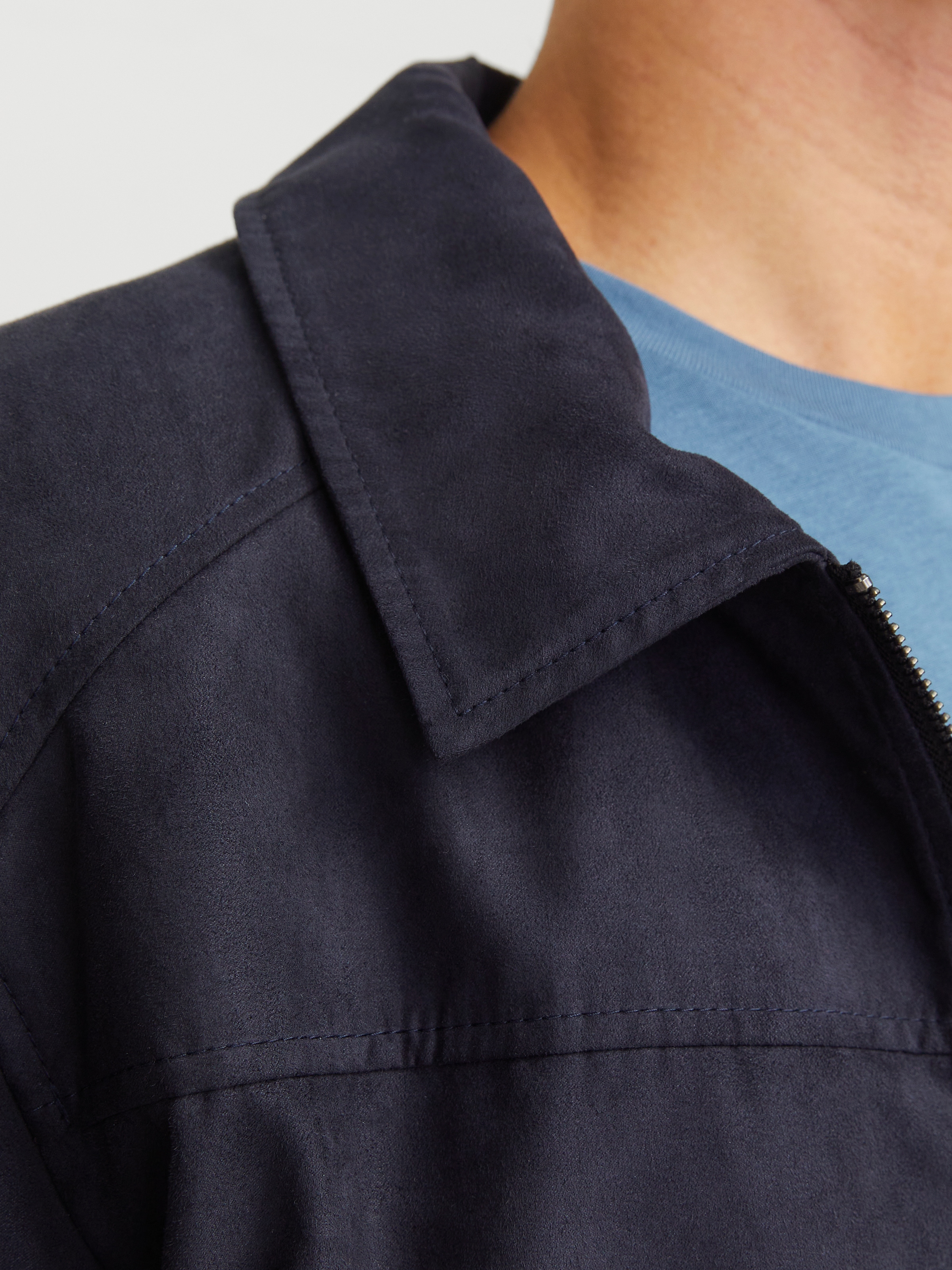 Jack & Jones Hemdjacke »JJEDYLAN SHACKET NOOS«, ohne Kapuze, mit Fly-Away Kragen