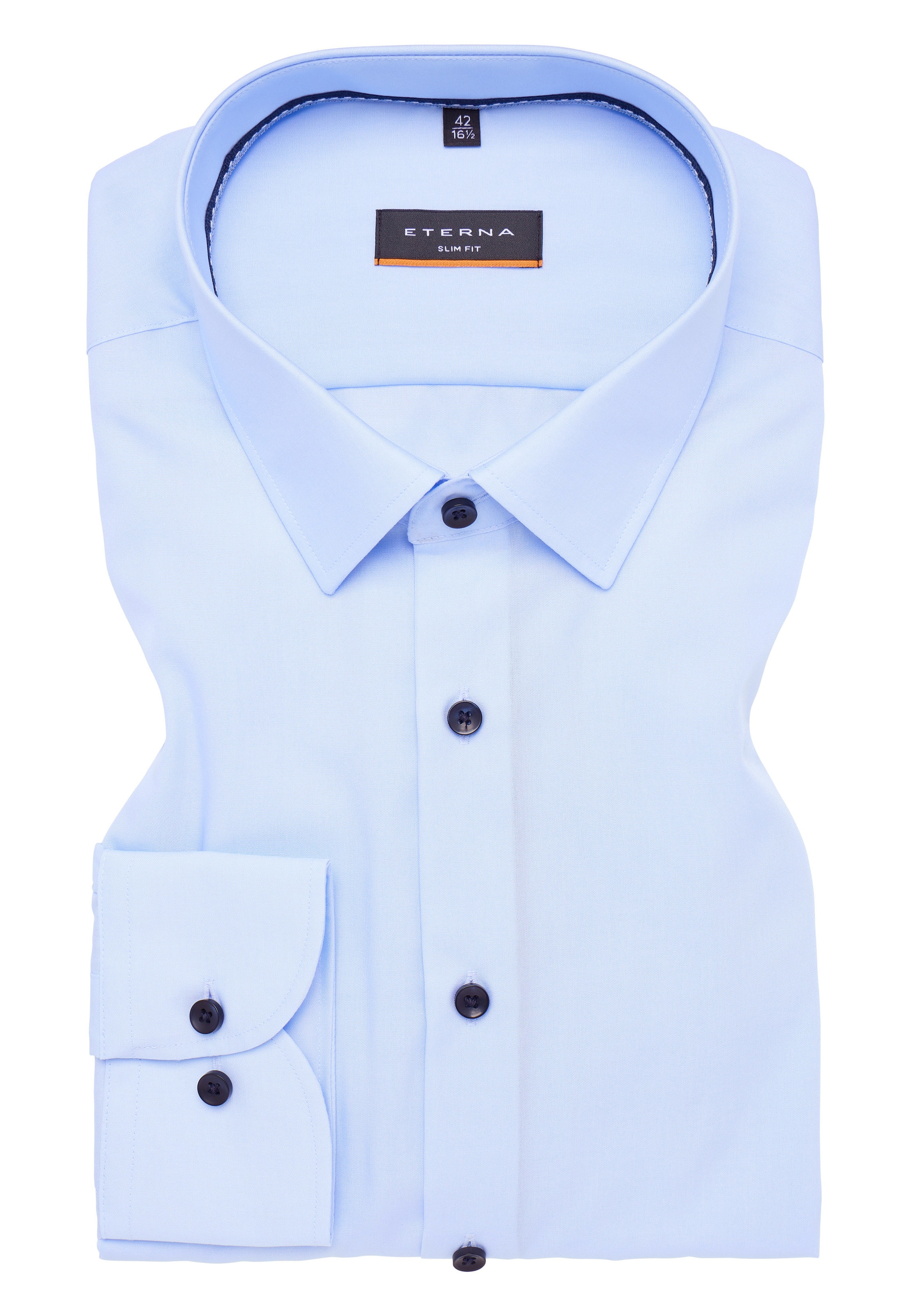 Eterna Langarmhemd »SLIM FIT« NON IRON (bügelfrei)