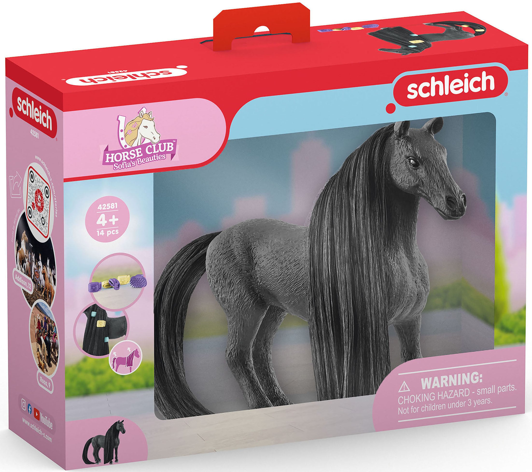 Schleich® Spielfigur »HORSE CLUB, Beauty Horse Criollo Definitivo Stute (42581)«, Sofia's Beauties