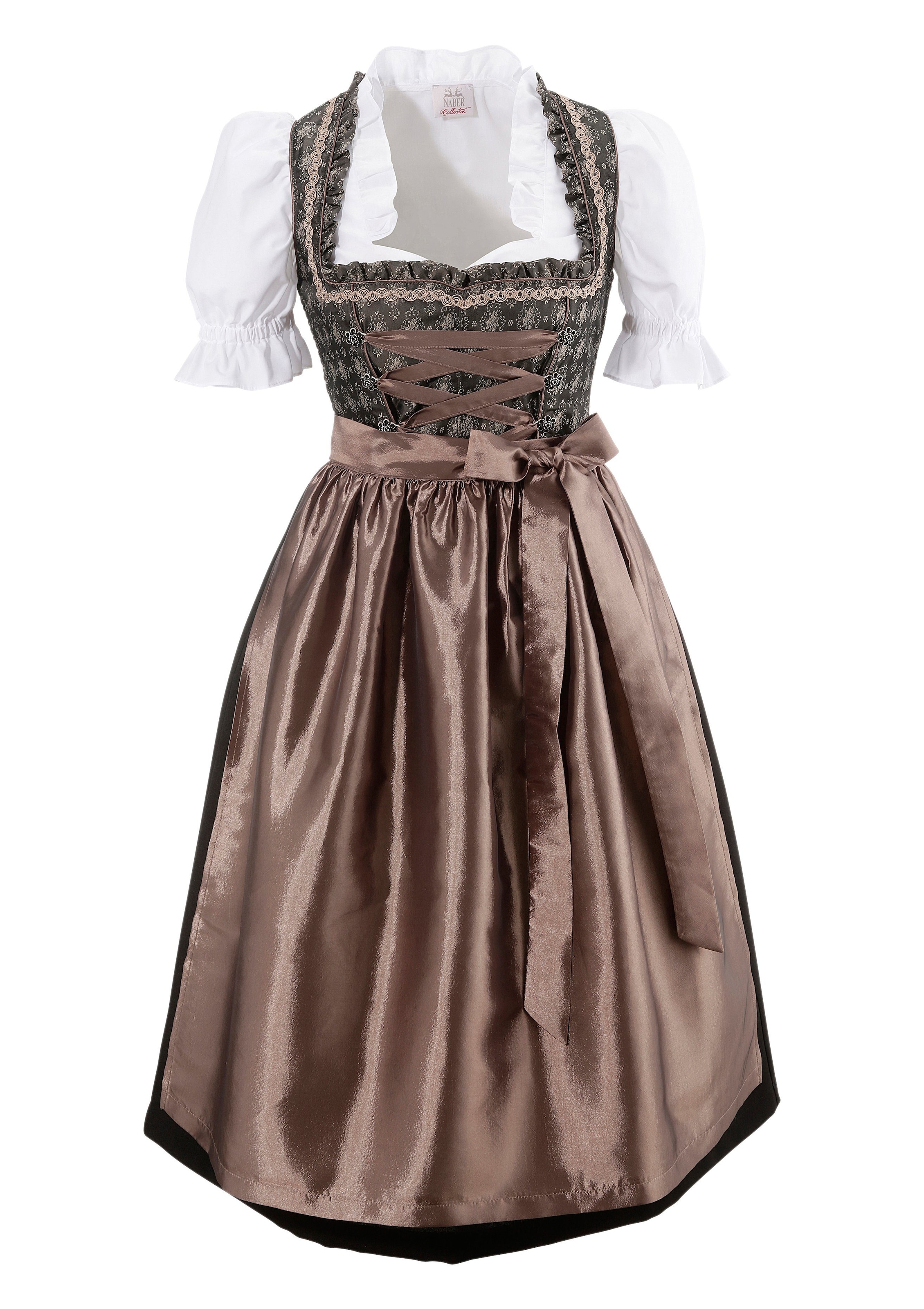 Dirndl 3tlg In Edel Changierender Optik Bei Otto