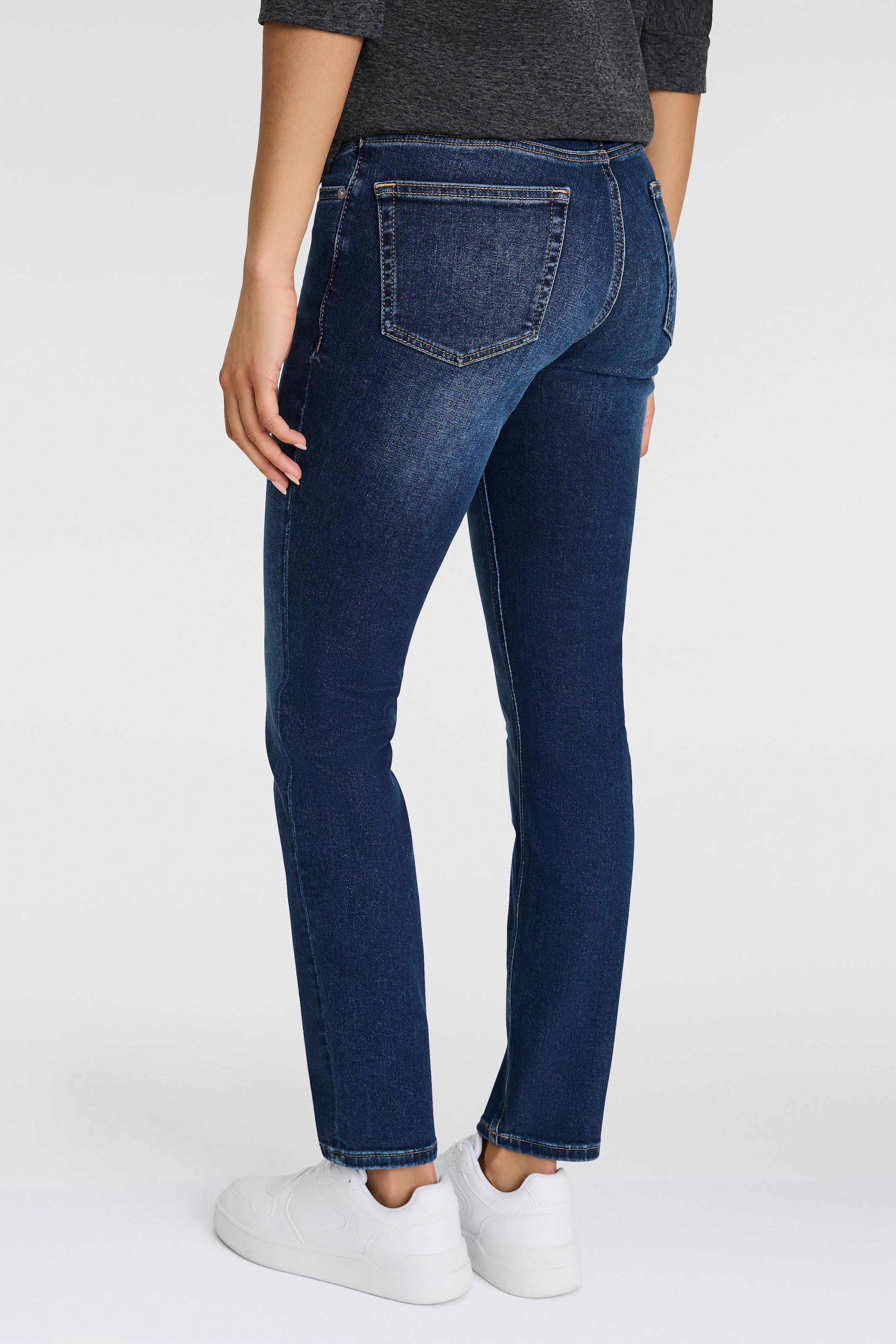 BOSS ORANGE Slim-fit-Jeans »Jackie Mid Rise, Mid Waist Premium Damenmode«, (BOSS ORANGE DENIM), Mid Waist