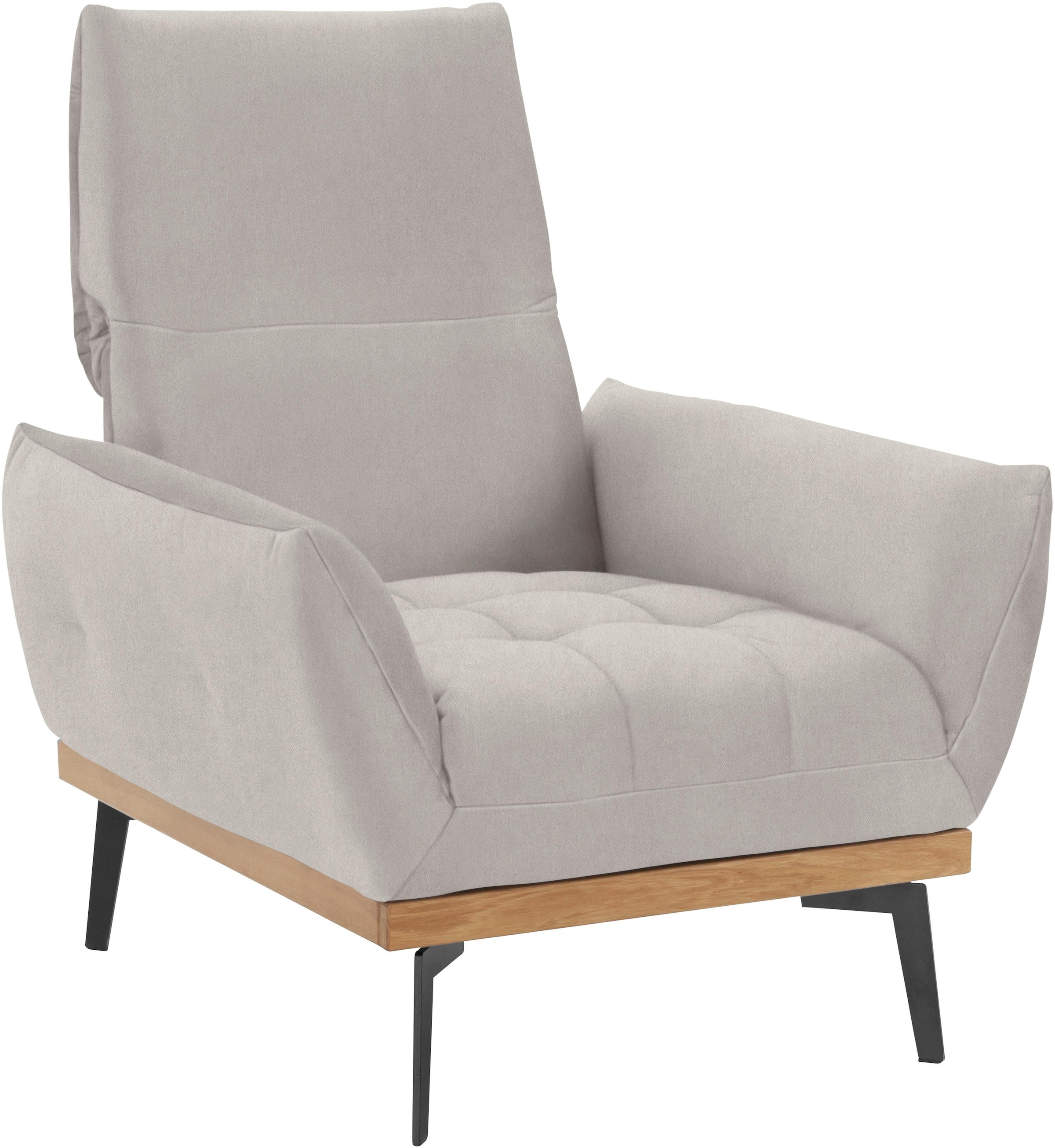 exxpo - sofa fashion Sessel »Palic, Loungesessel mit Rückenverstellung, hoher Entspannungskomfort« inklusive Rückenverstellung. Vom Sessel zum Hochlehner. Relaxsessel