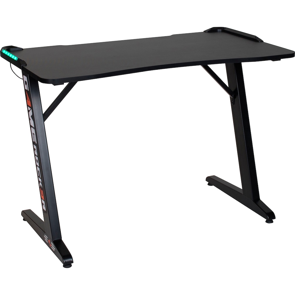 Duo Collection Gamingtisch »Game-Rocker GT-22«, LED-RGB Beleuchtung