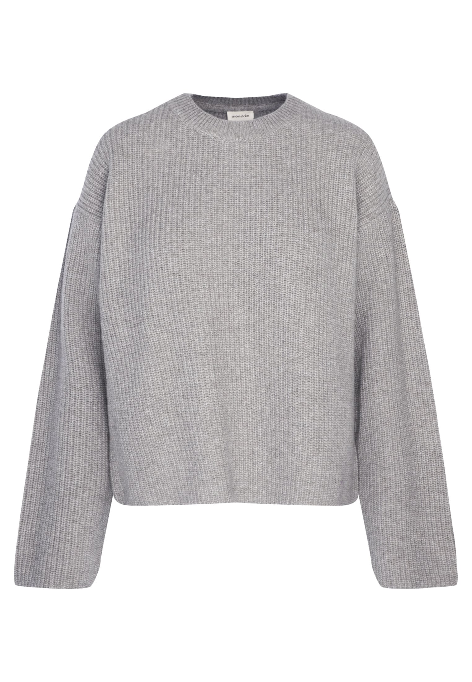 seidensticker Strickpullover »Schwarze Rose«, Langarm Rundhals Uni